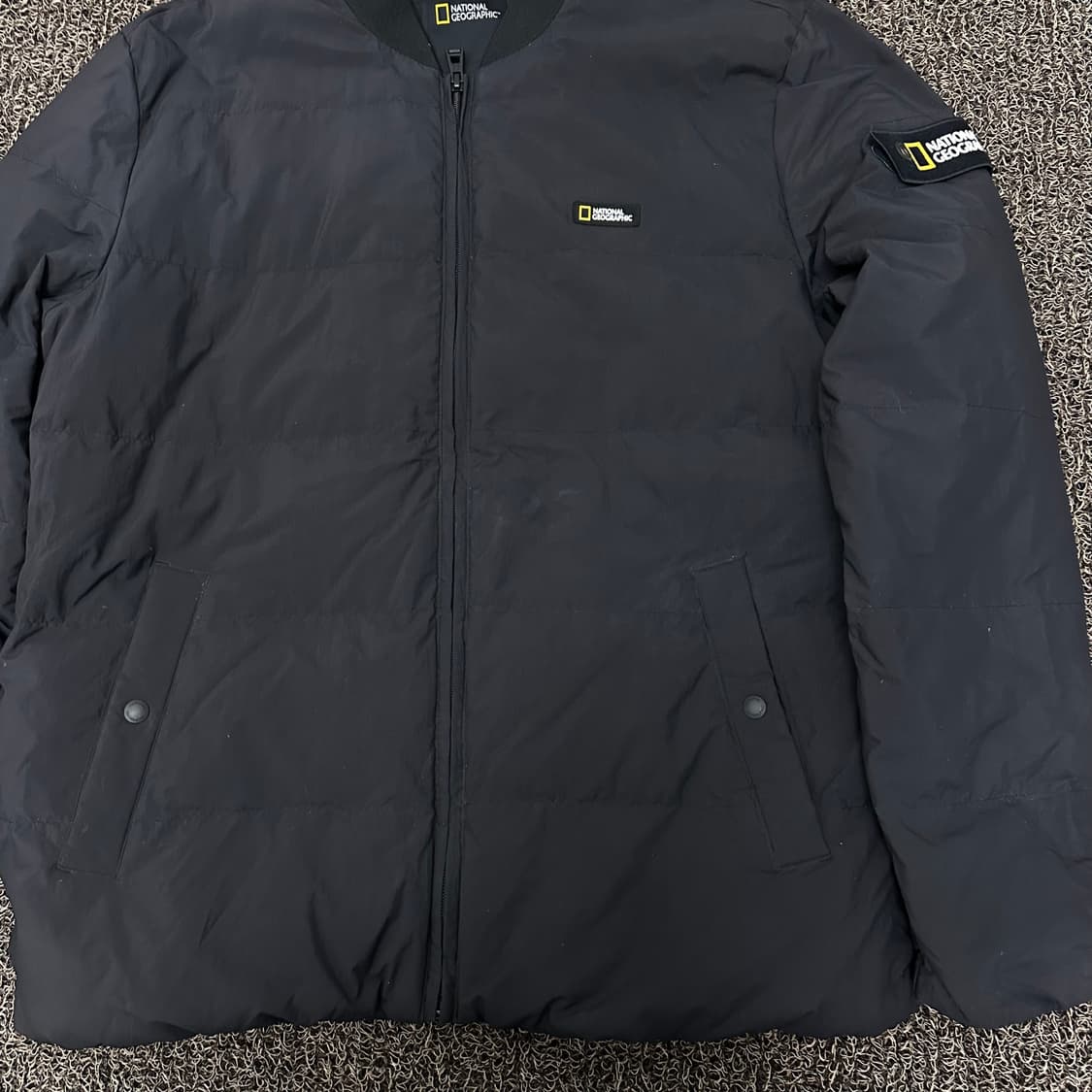 네셔널지오그래픽 덕다운 패딩 점퍼 블랙 100(L) 상품이미지3