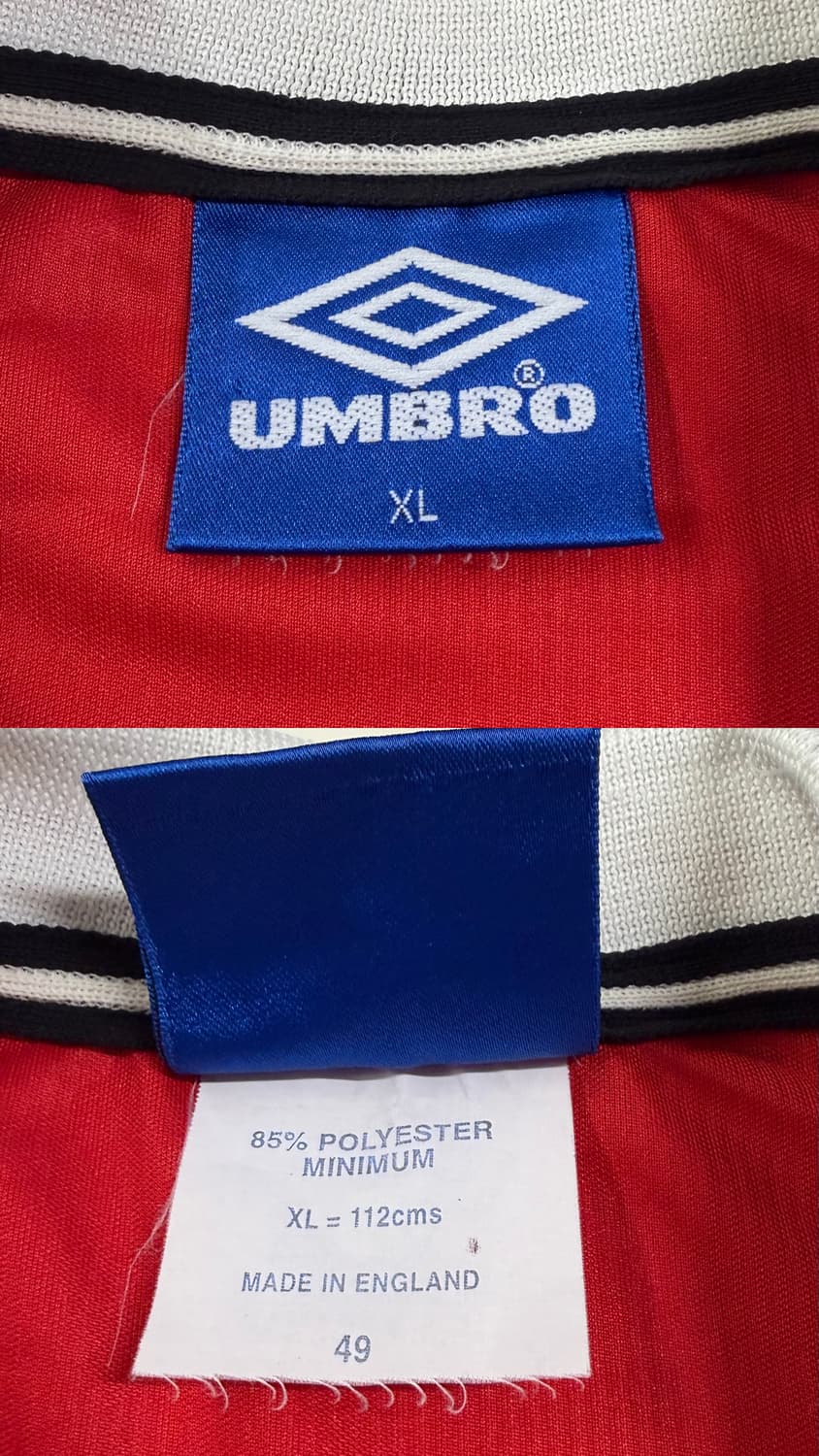 98-00 맨유 홈 베컴 유니폼 상품이미지10