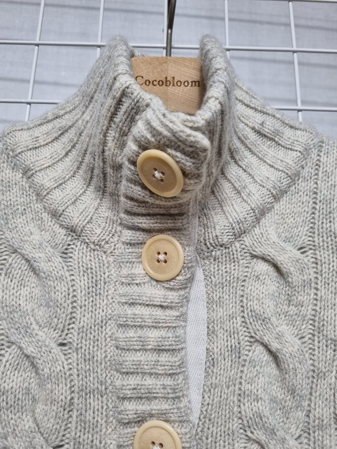 폴로진스 니트집업 (실사이즈확인) 상품이미지4