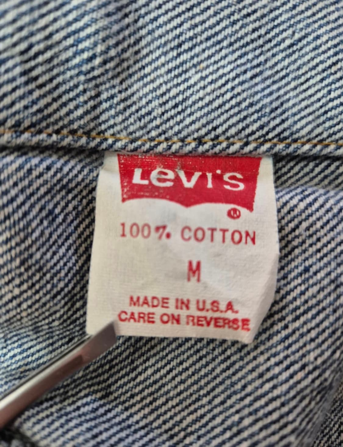 [M] 80s US Made 리바이스 트러커 -111 상품이미지5