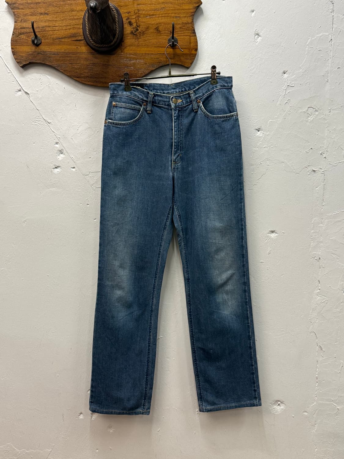 Japan Lee U.S. Riders Straight Denim Pan 상품이미지5