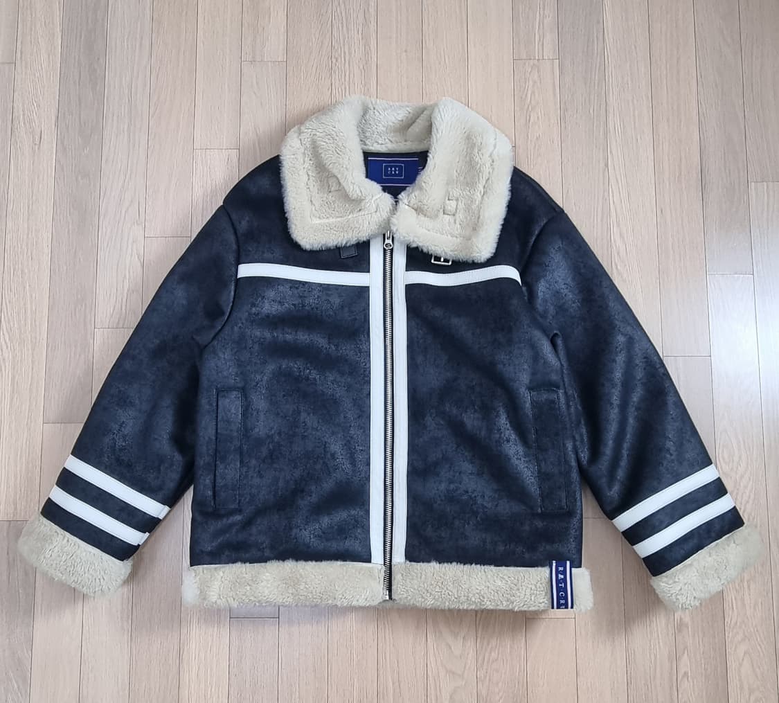 로맨틱크라운 콜드 웨이브 무스탕 자켓 L _ 공용 상품이미지3