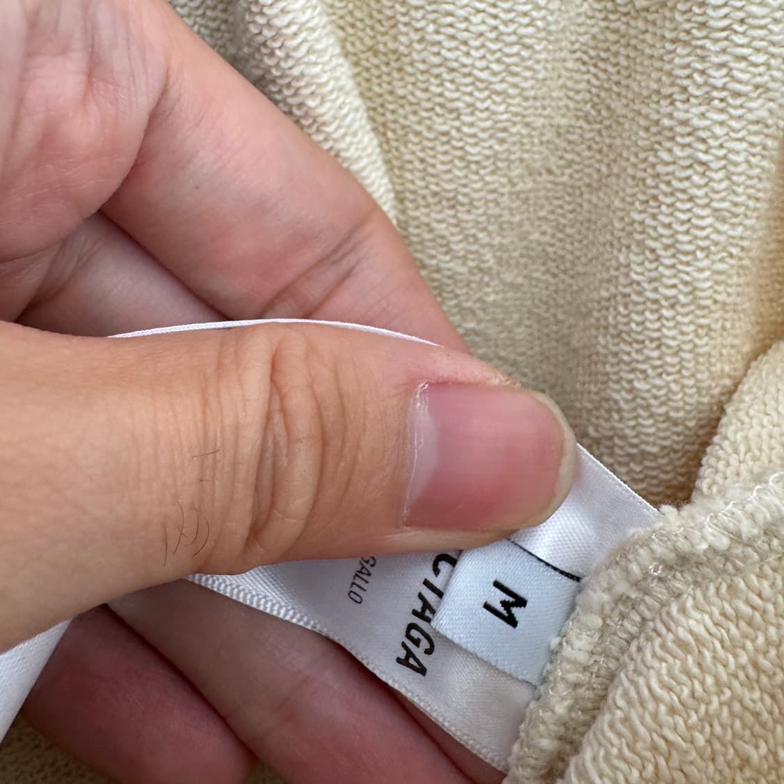 발렌시아가 워드롭 유니핏 웨이브 로고 스웻 숏팬츠 상품이미지6