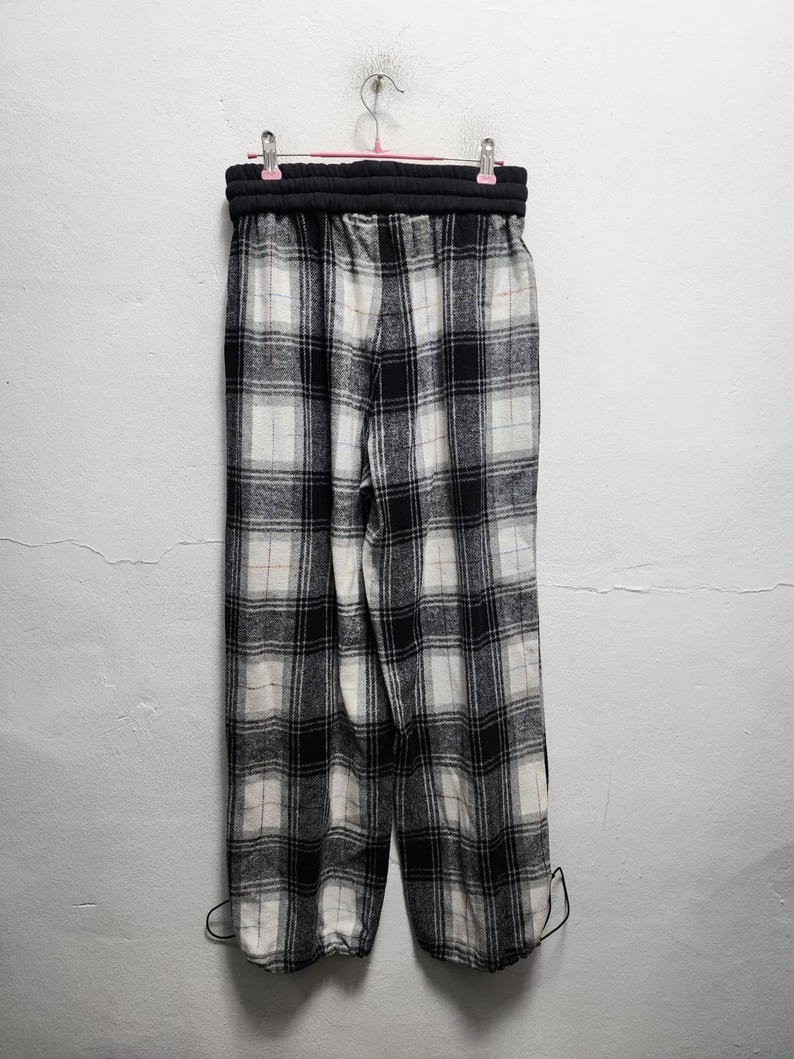 사쿤 플란넬 오레오배색 트레이닝 바지 상품이미지2