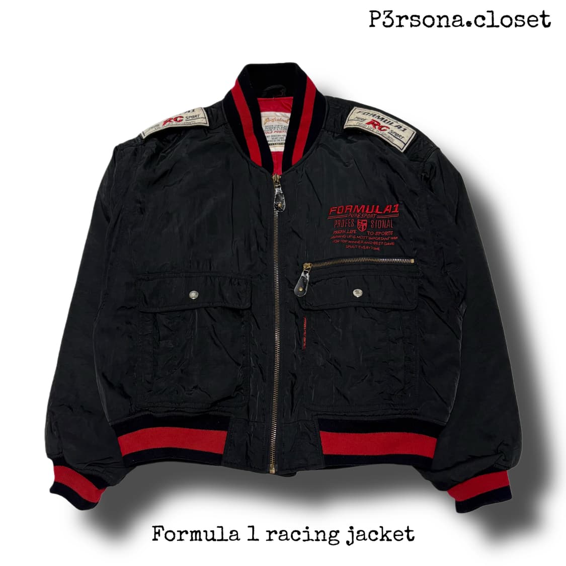 Formula 1 racing jacket 상품이미지1