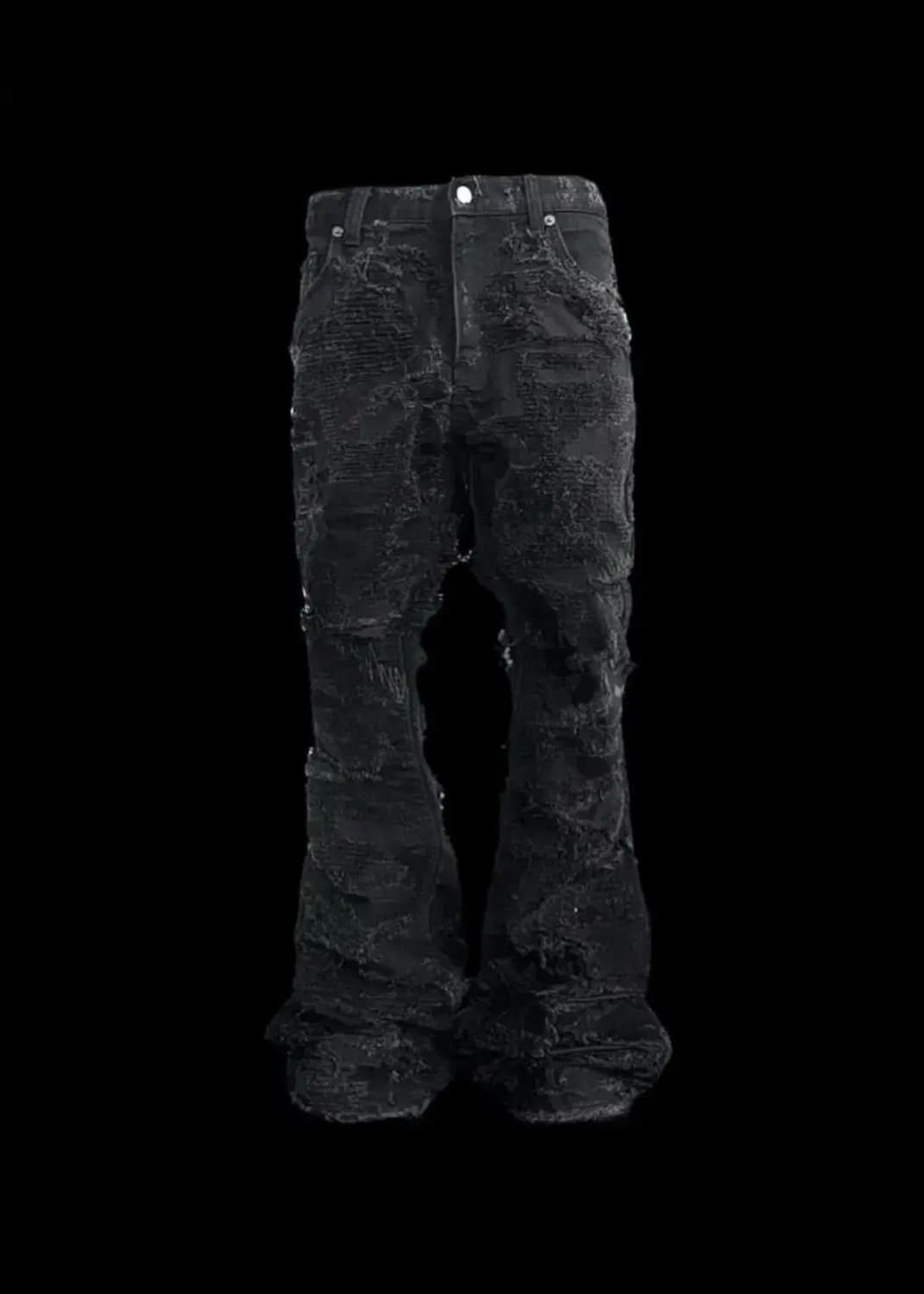 에모스탠스클럽/Multiple boro flare Jean/1사이즈 상품이미지1