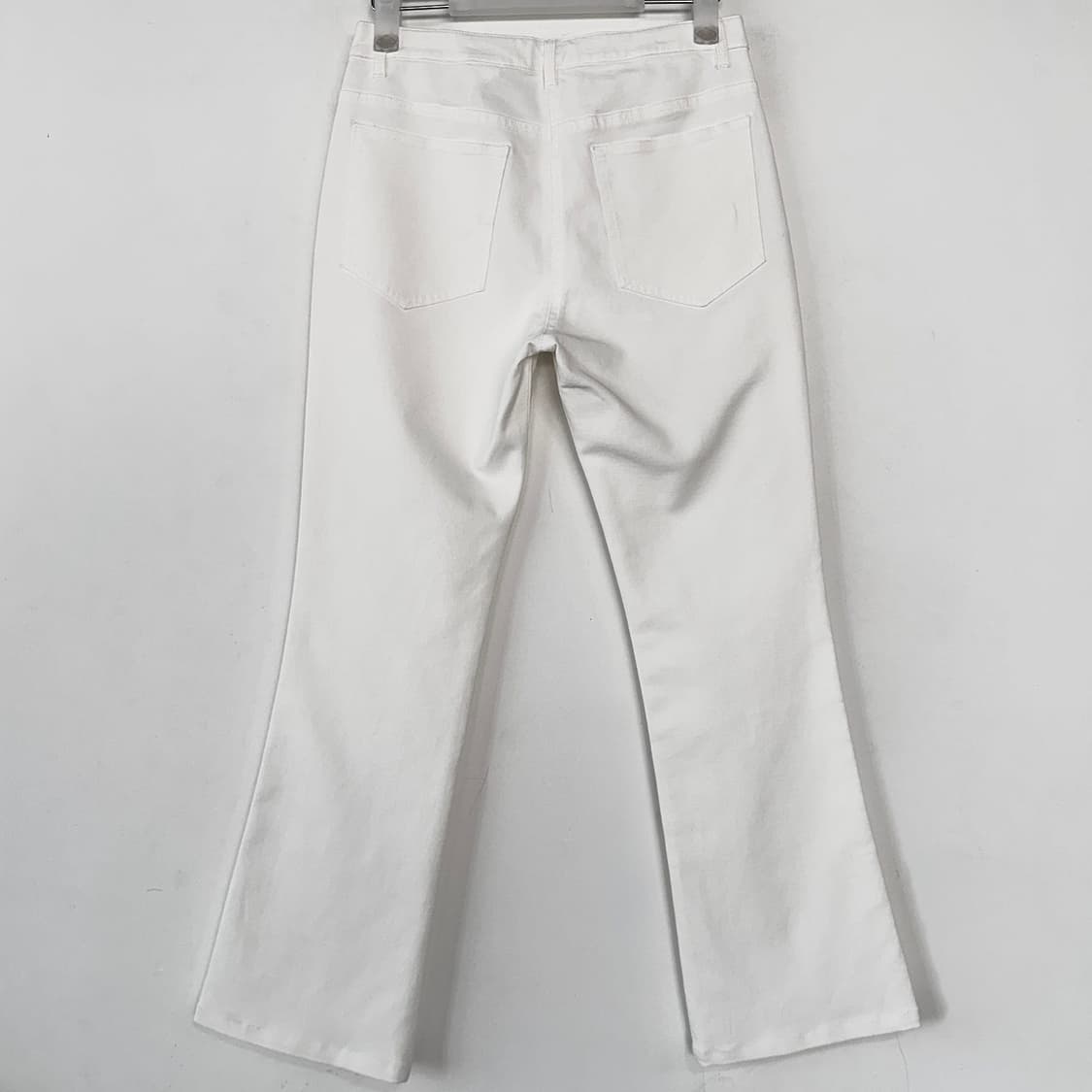 마인 MINE 버튼 포인트 부츠컷 코튼 팬츠 상품이미지4