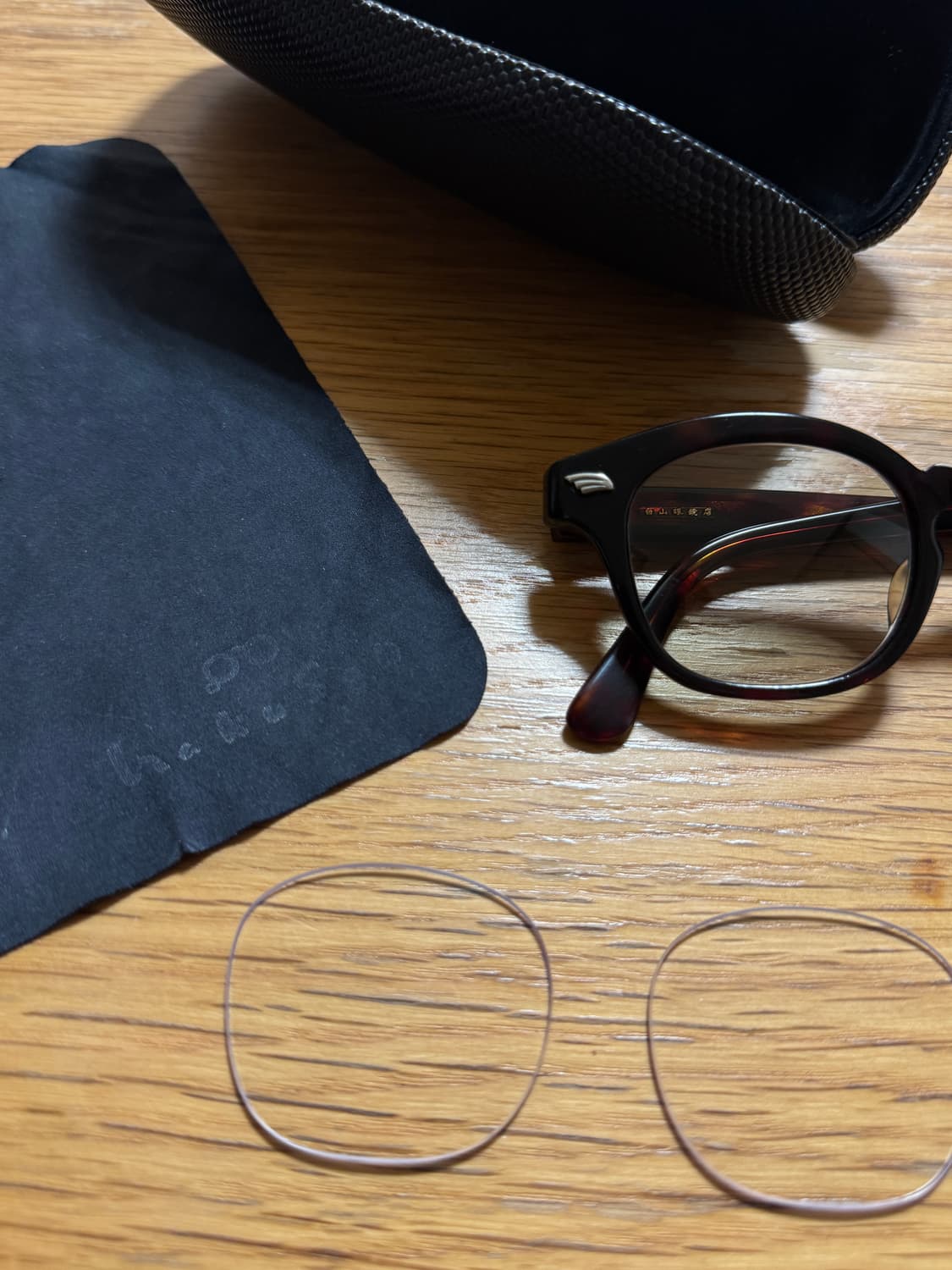 하쿠산메가네 백산안경 윕스 안경 + 선글라스 클립 상품이미지4