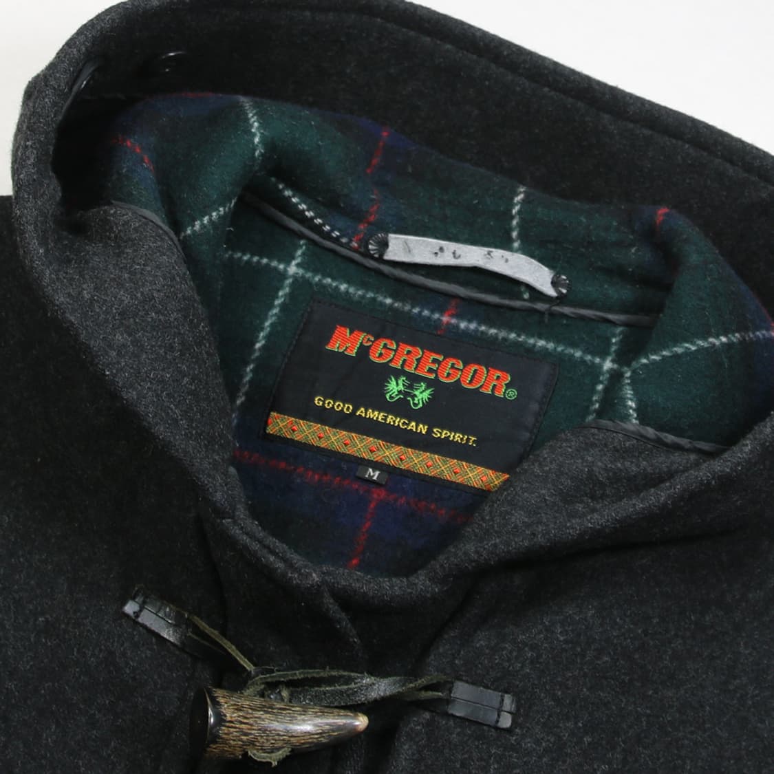 (착용컷) McGREGOR 후드 더플 코트 (남성용 100) 상품이미지6