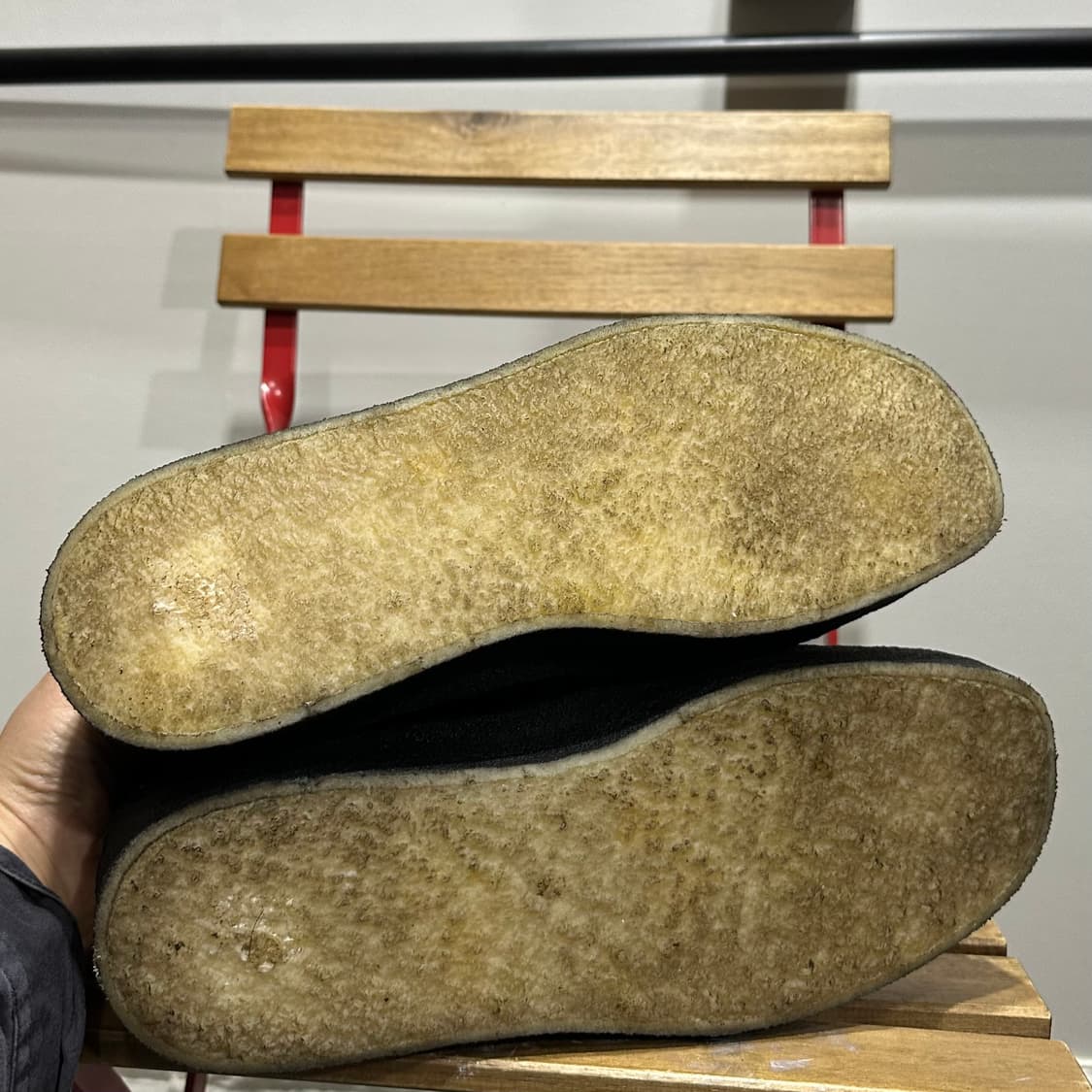 290) 클락스 부츠 남성 남자 부츠 왈라비 컵 블랙 레더  상품이미지6