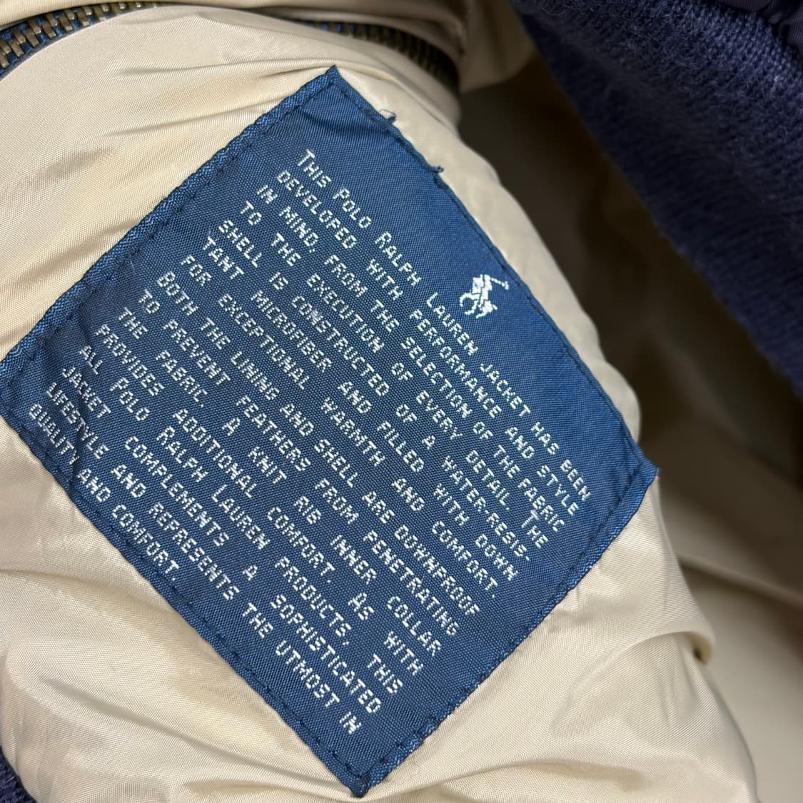 90s 폴로 랄프로렌 다운 푸퍼 패딩 자켓 상품이미지6