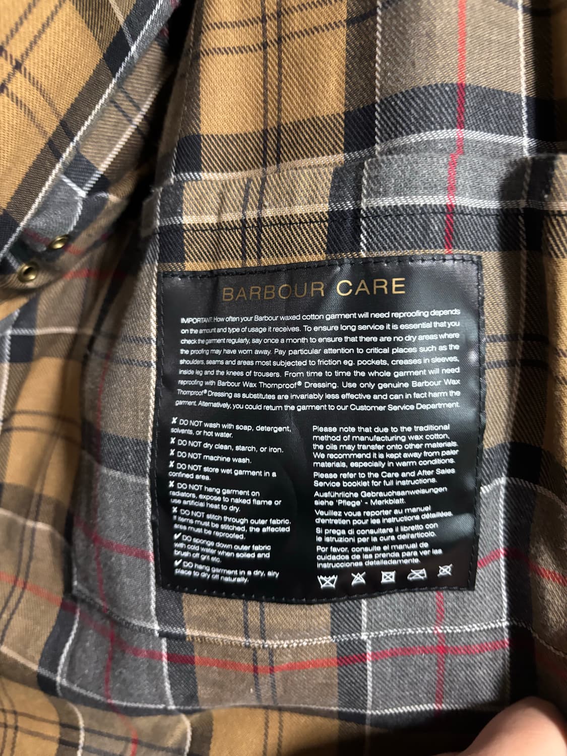 바버인터네셔널a7 42size 상품이미지2