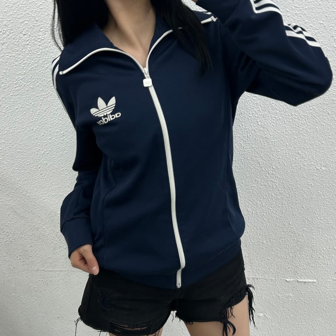 [코르티스착용]아디다스 유로파 네이비 트랙탑 95 상품이미지2
