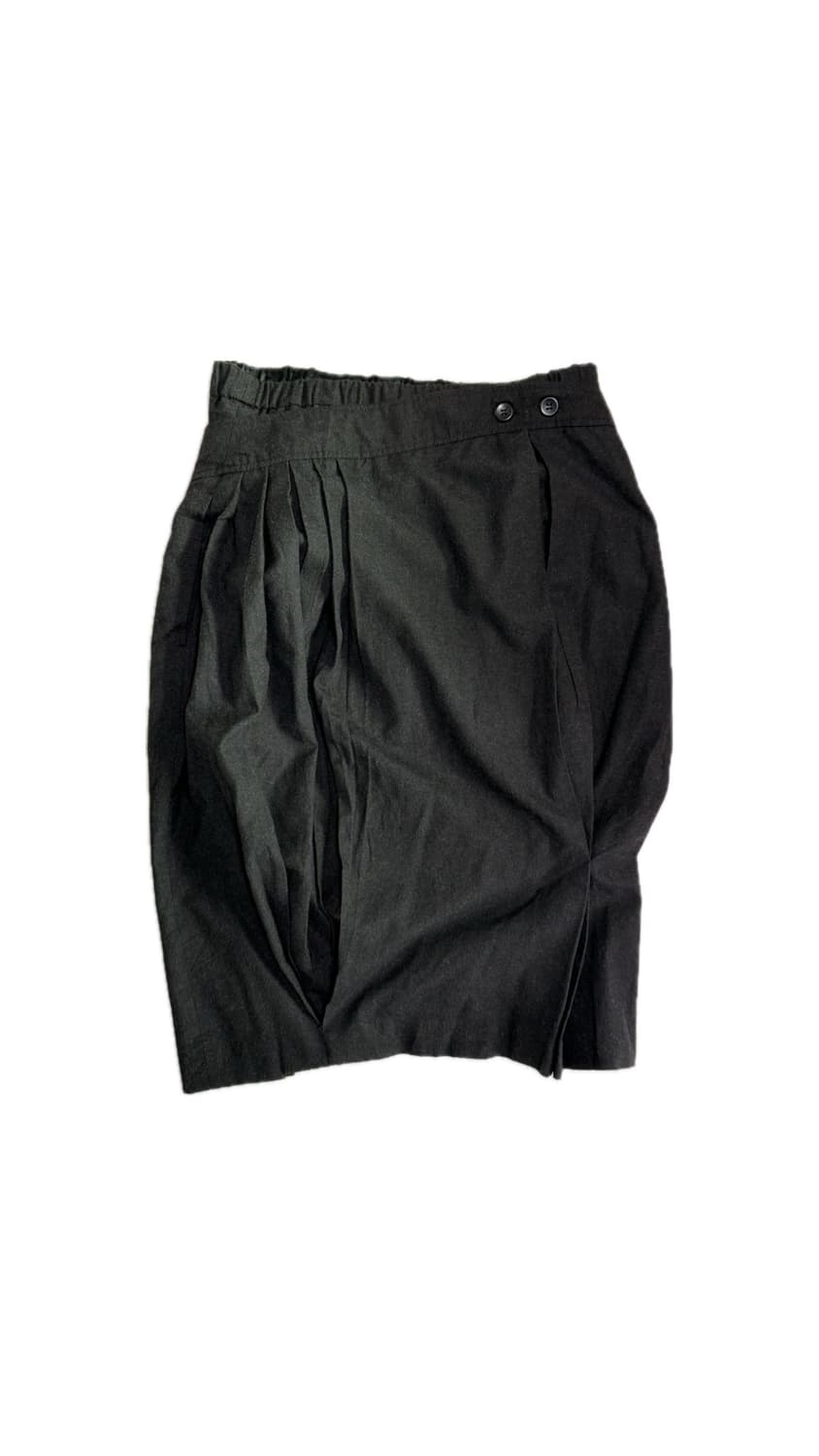 드레이핑 버클 핀턱 스커트 상품이미지2