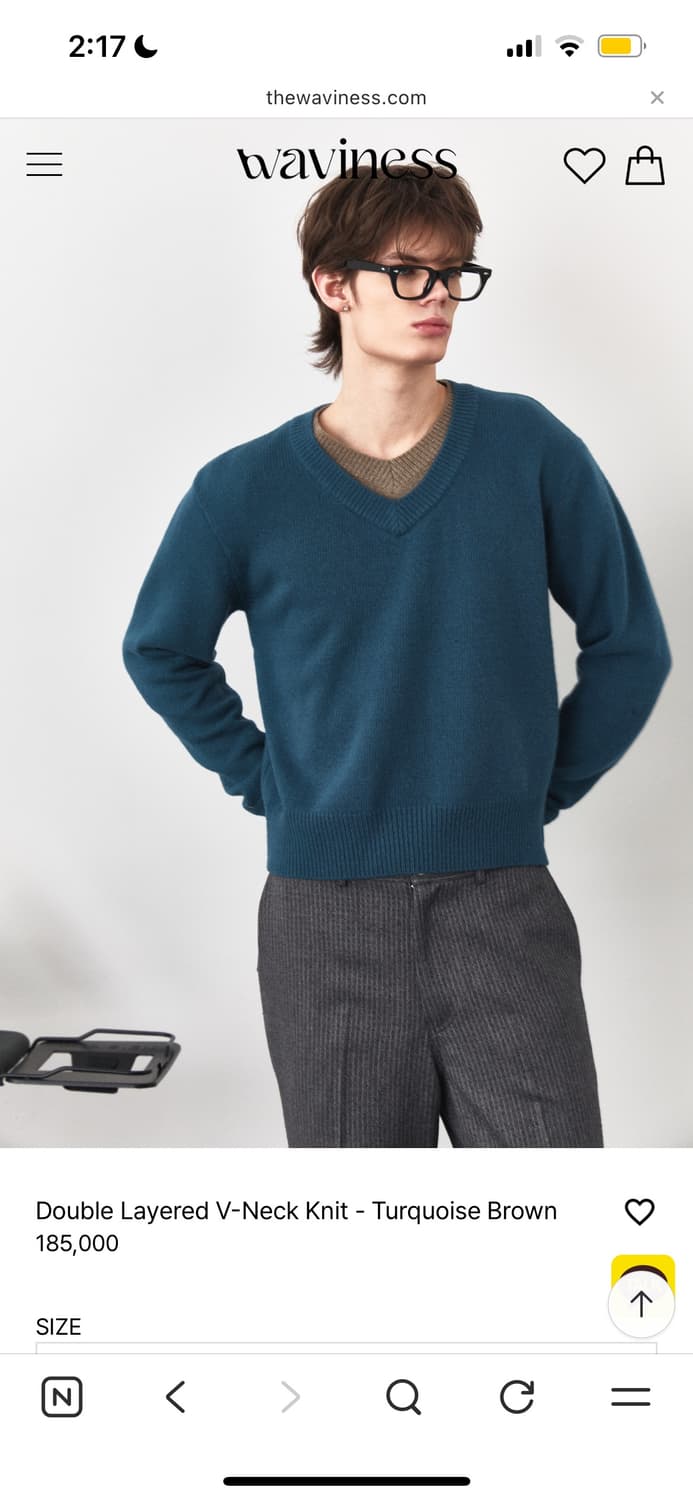 웨이비니스 니트 3사 상품이미지1