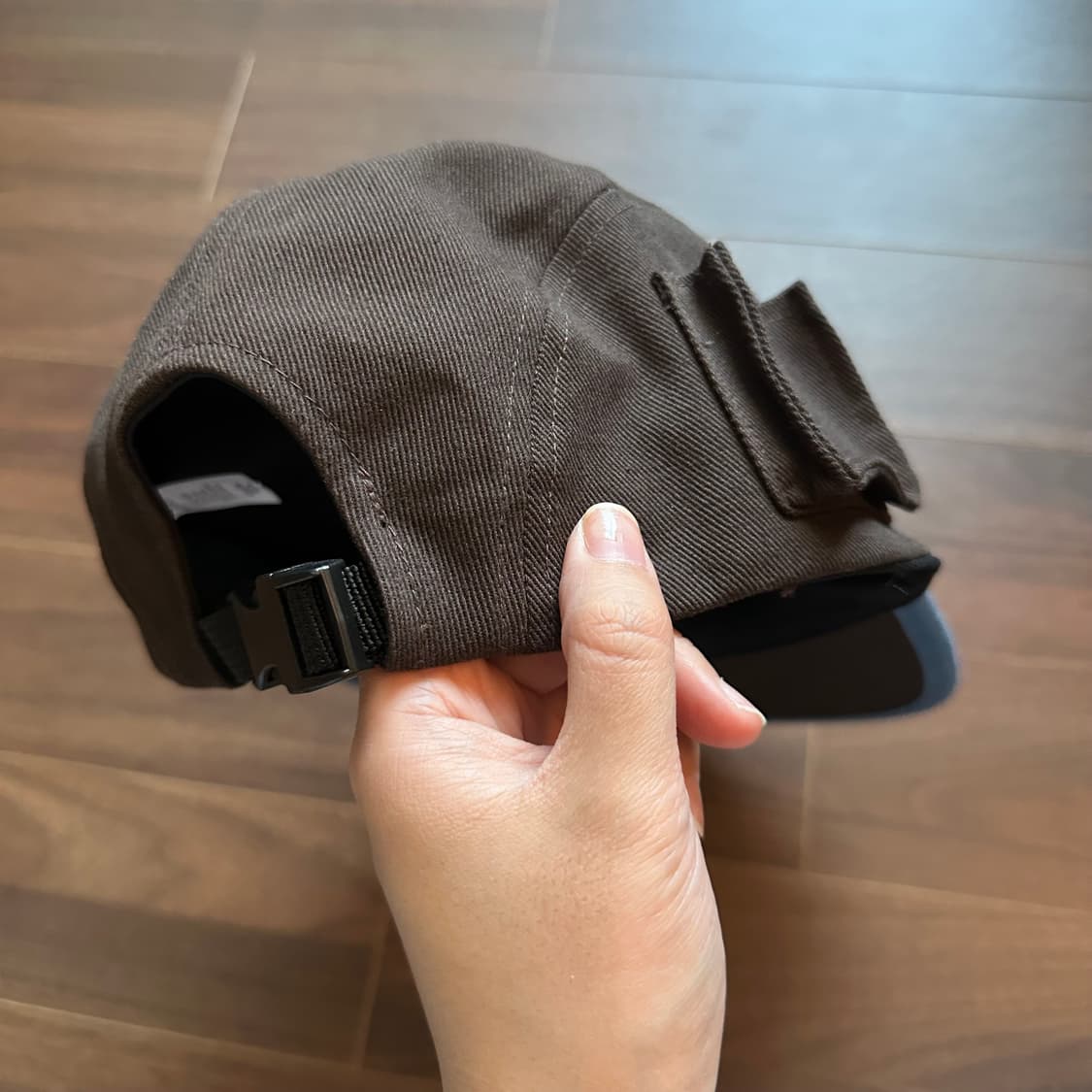 Elldu Camp cap  Dark brown 상품이미지4