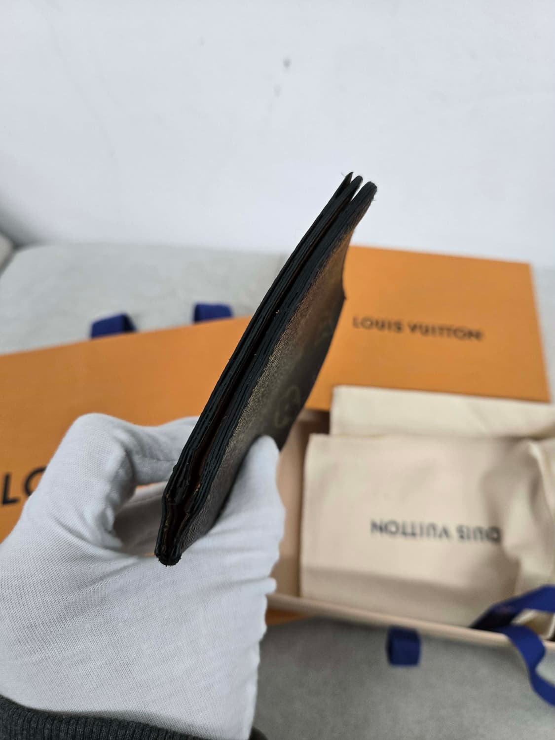 [보증서 정품] 루이비통 모노그램 반지갑 상품이미지4