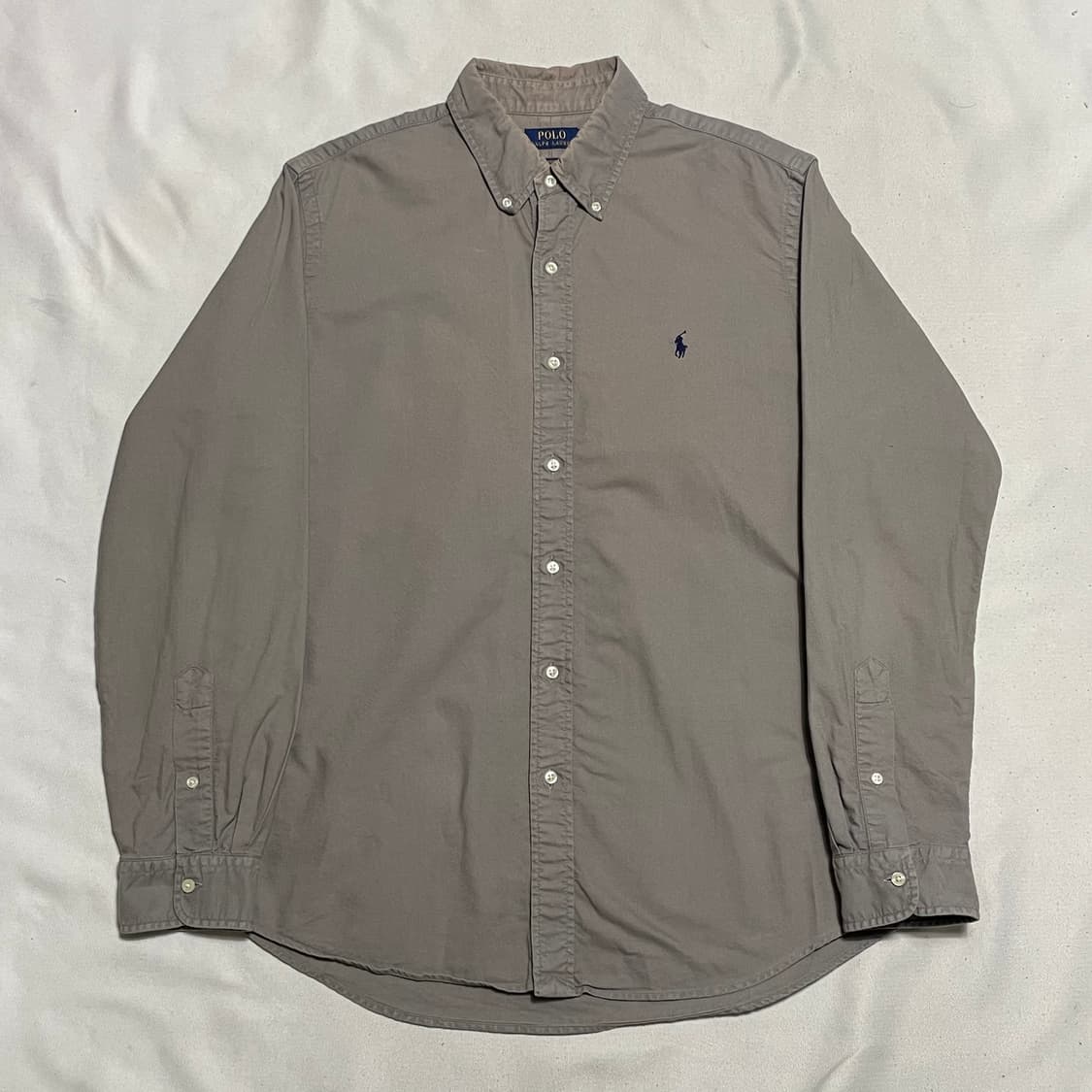 L 폴로랄프로렌 클래식핏 샌드 코튼 셔츠  상품이미지2