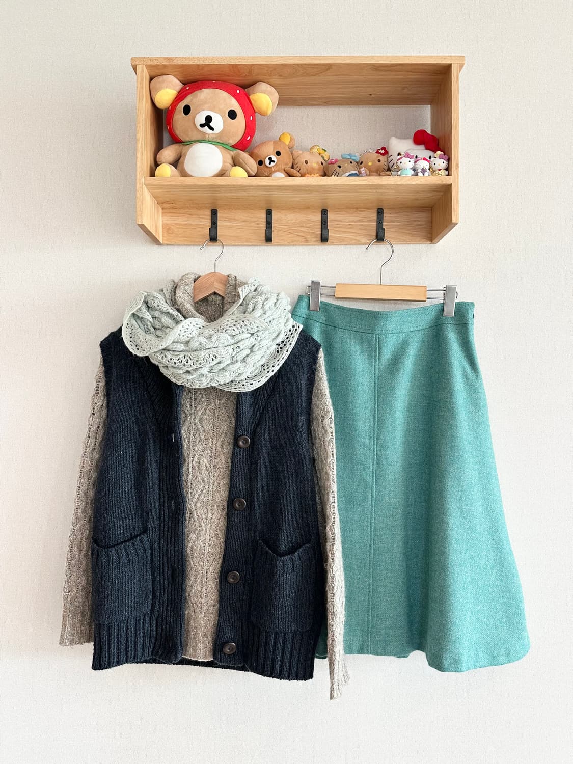 jpn 하구미 스즈코 모리걸 아오이유우 키치 괴짜 코디세트 상품이미지1