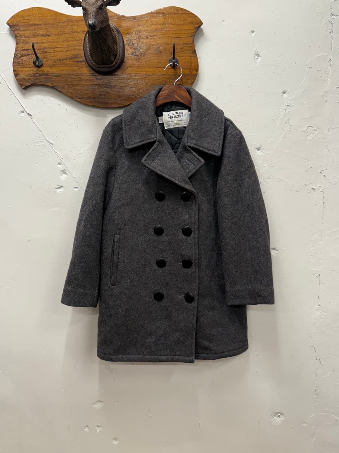 66) USA Schott U.S. 740N Pea Jacket 상품이미지2
