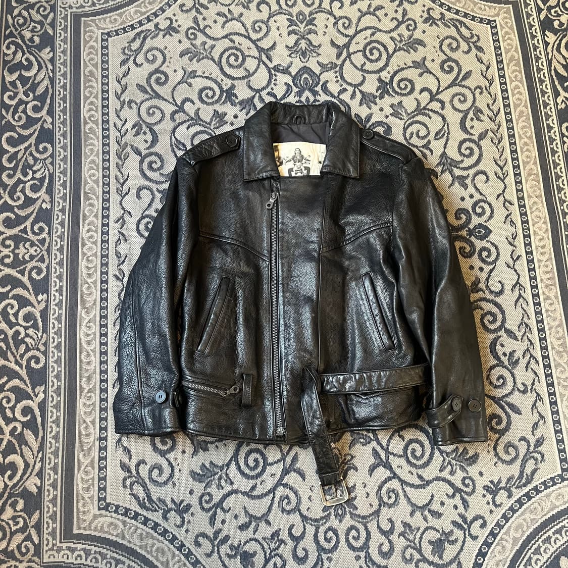 95 90s 캘빈클라인 레더 자켓/W2530 상품이미지1