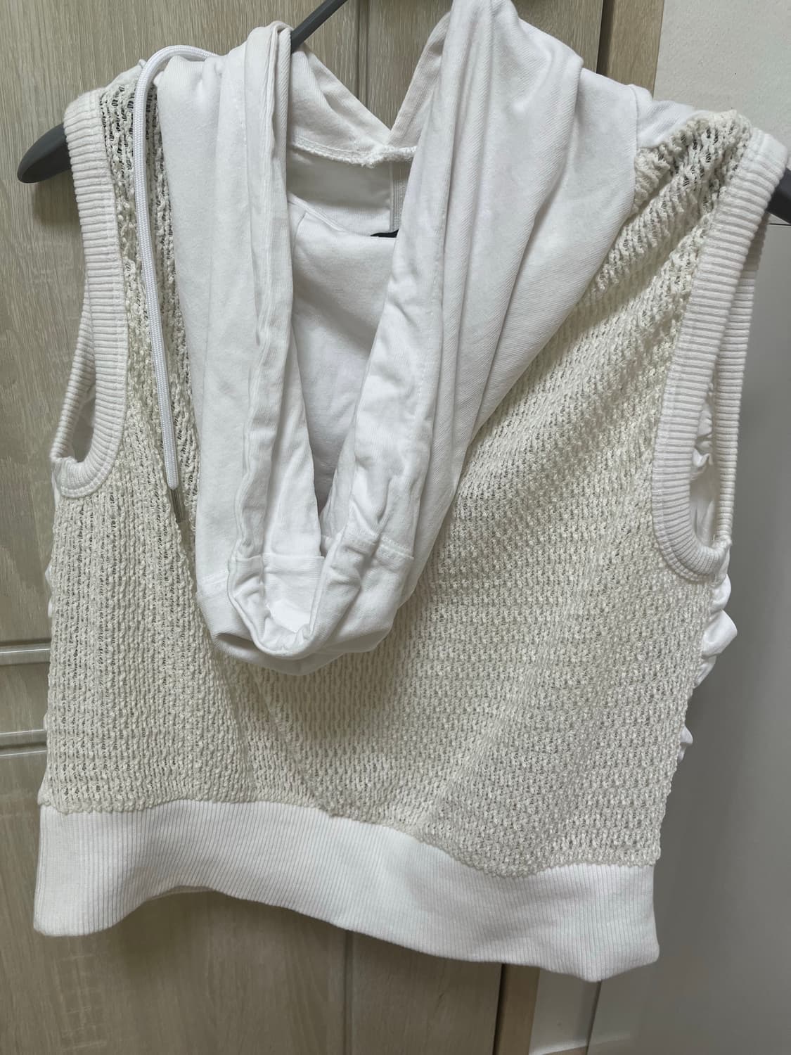 김미더영 후드 나시 상품이미지6