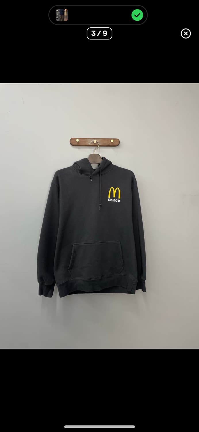 팔라스 X 맥도날드 콜라보 로고 후드티 A3390 상품이미지3