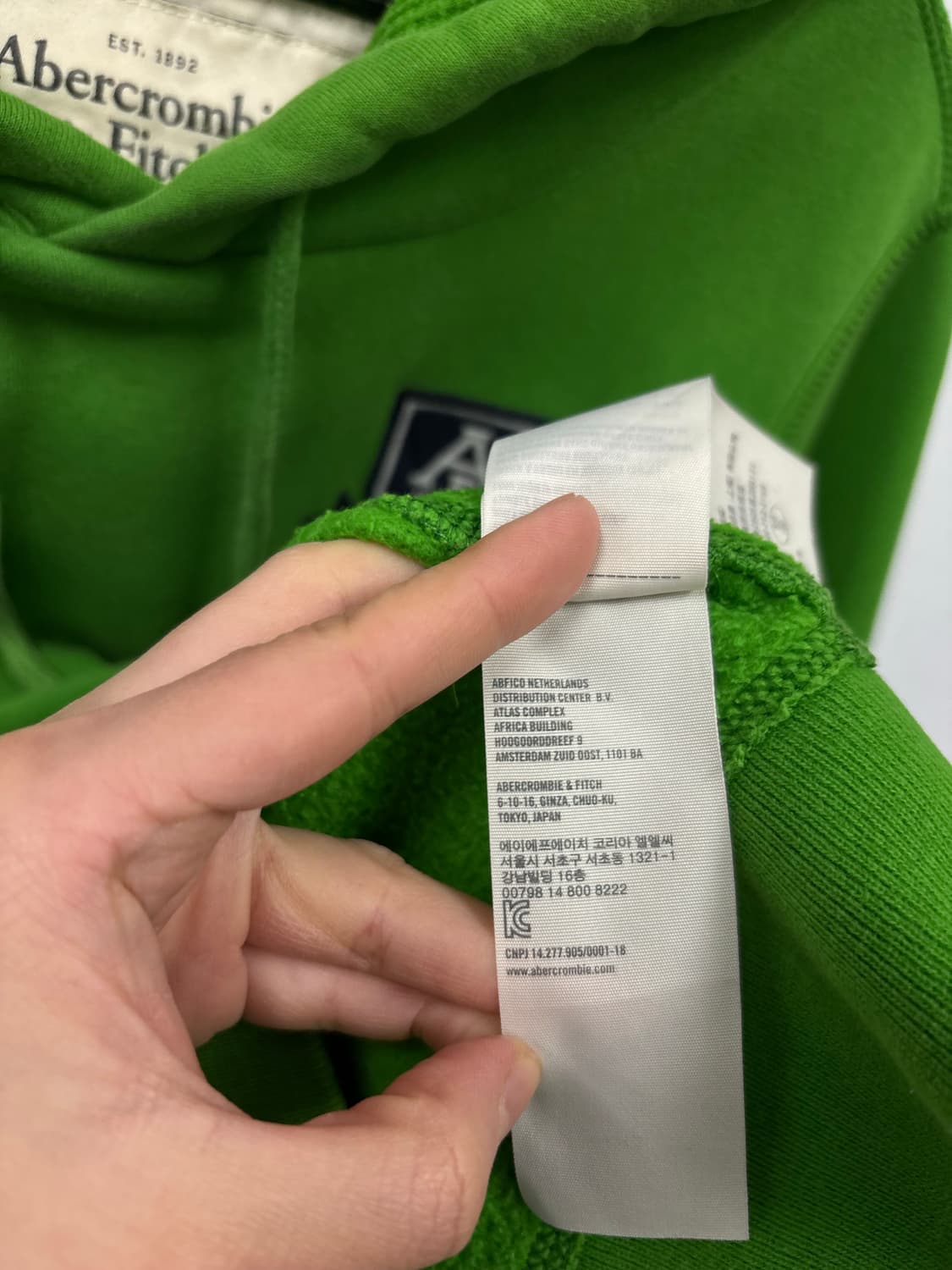 아베크롬비 후드티 상품이미지6