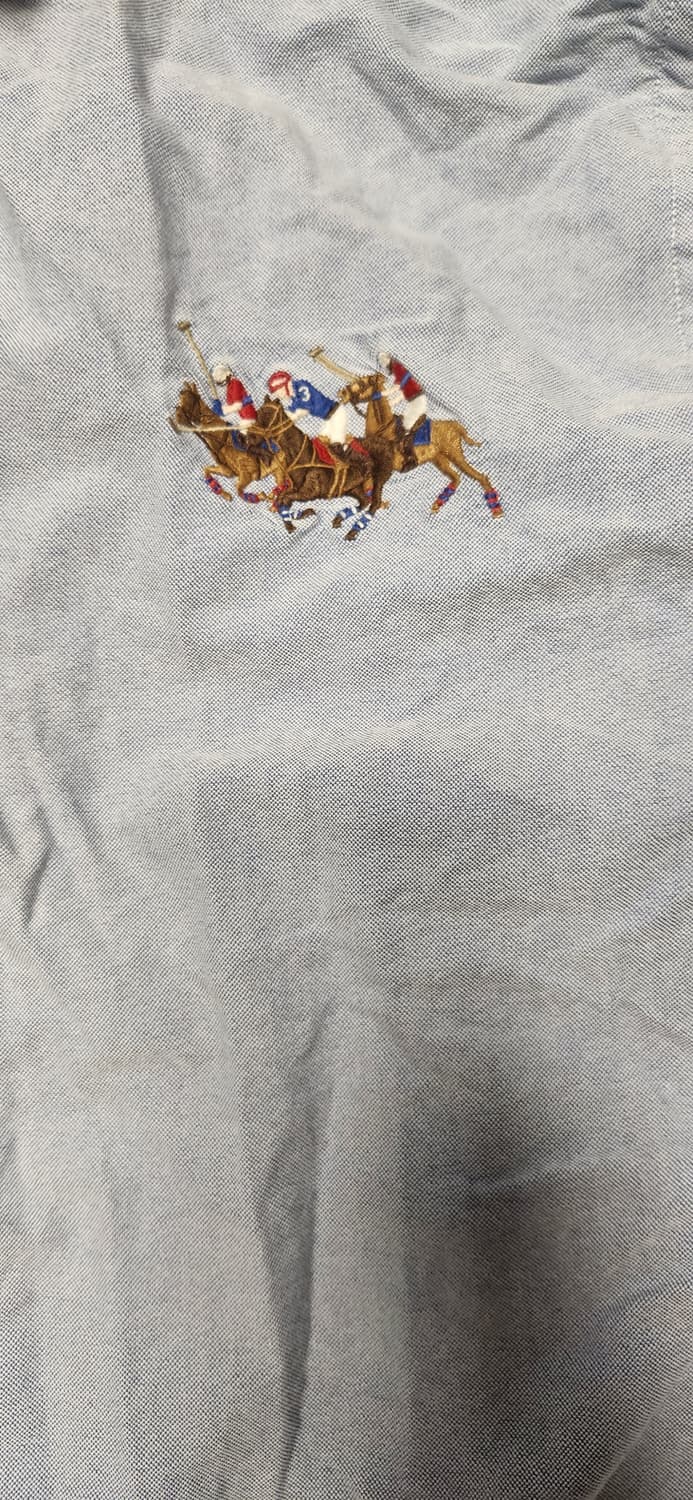 폴로 빅포니 옥스포드 셔츠 M(16-18) 상품이미지2