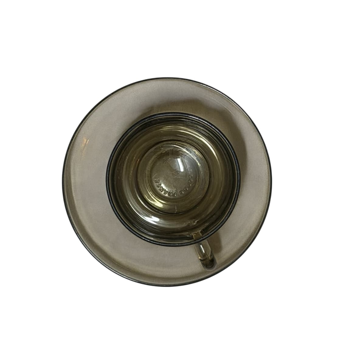 Arcoroc 스모키 글라스 컵앤소서 세트 (2options) 상품이미지4