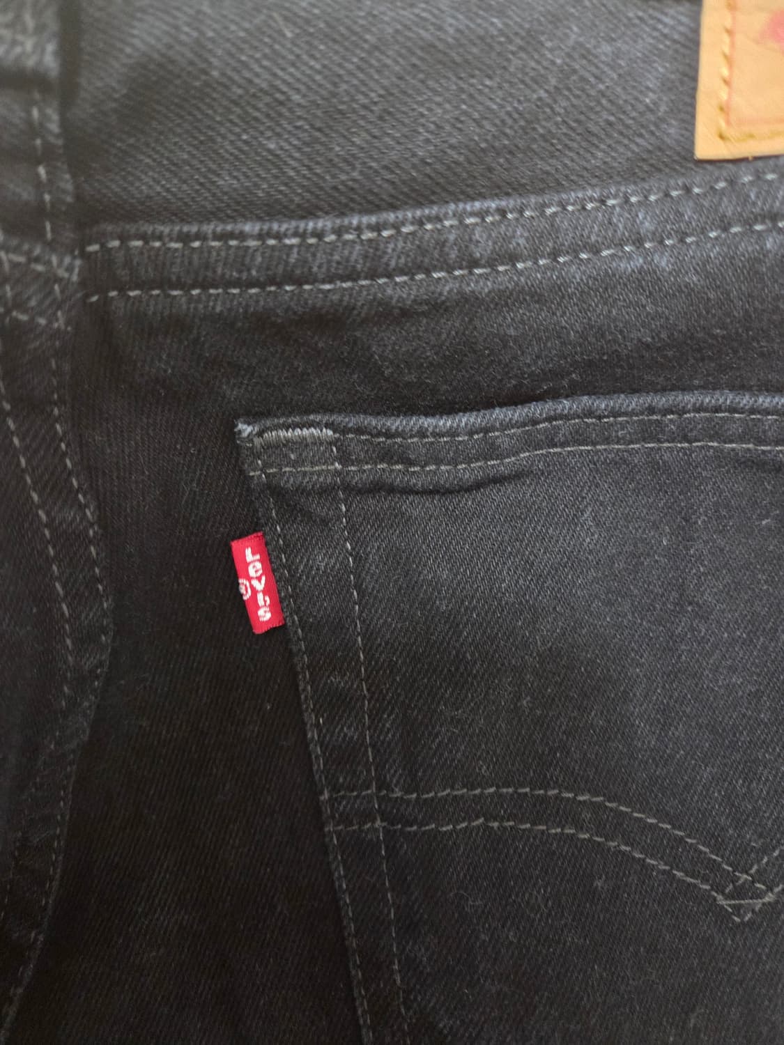 리바이스 550 블랙진. W36.상태최상 상품이미지6