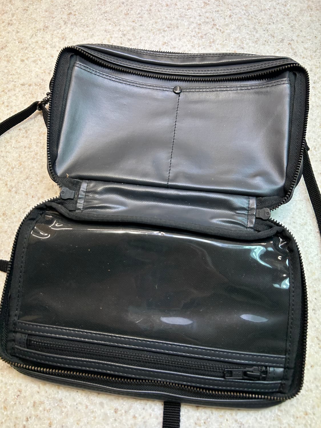 포터 러기지 라벨 PVC 크로스백 상품이미지6