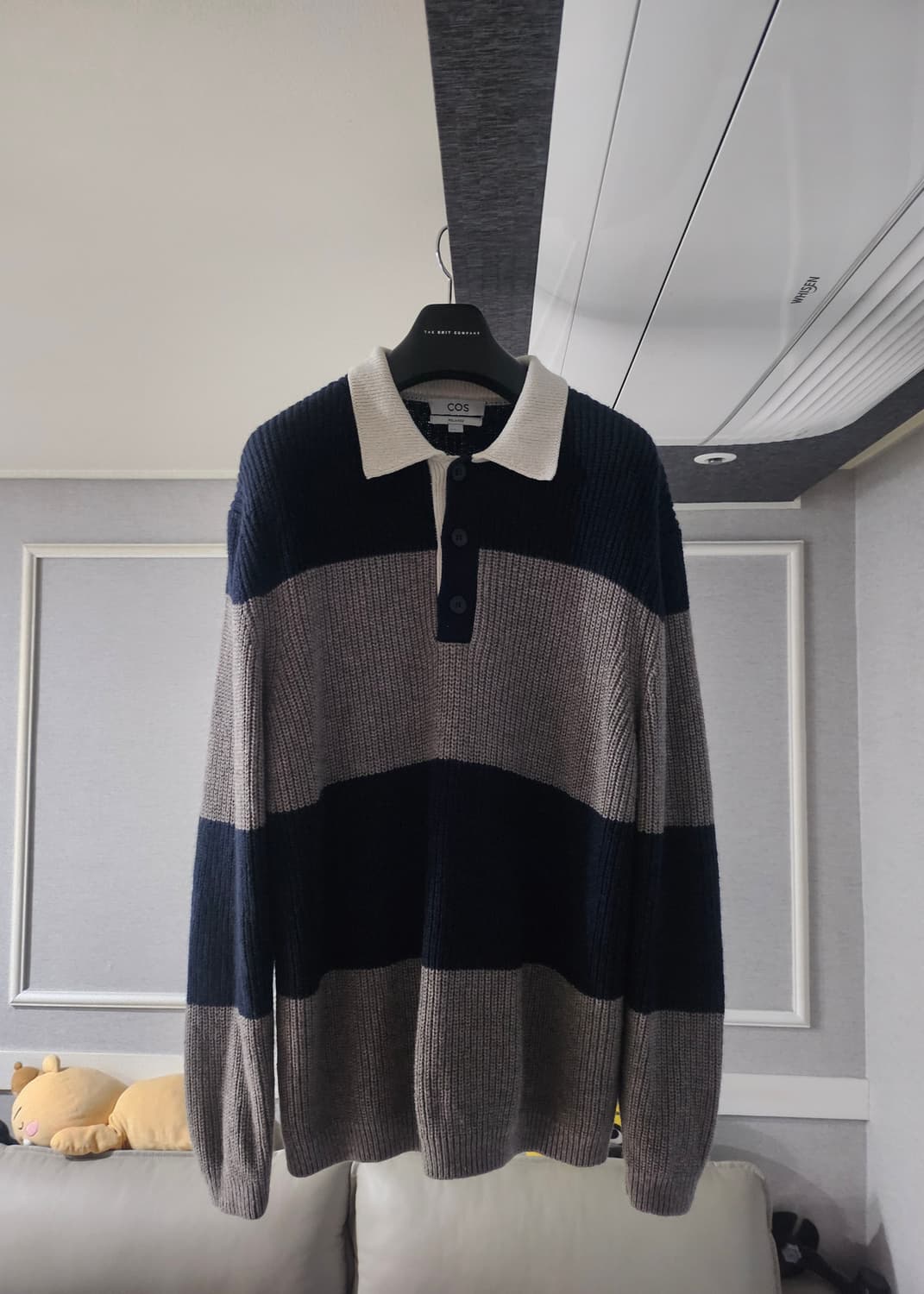 [거의 새것] 코스 COS 스웨터 니트 럭비 카라 티셔츠 M 상품이미지1