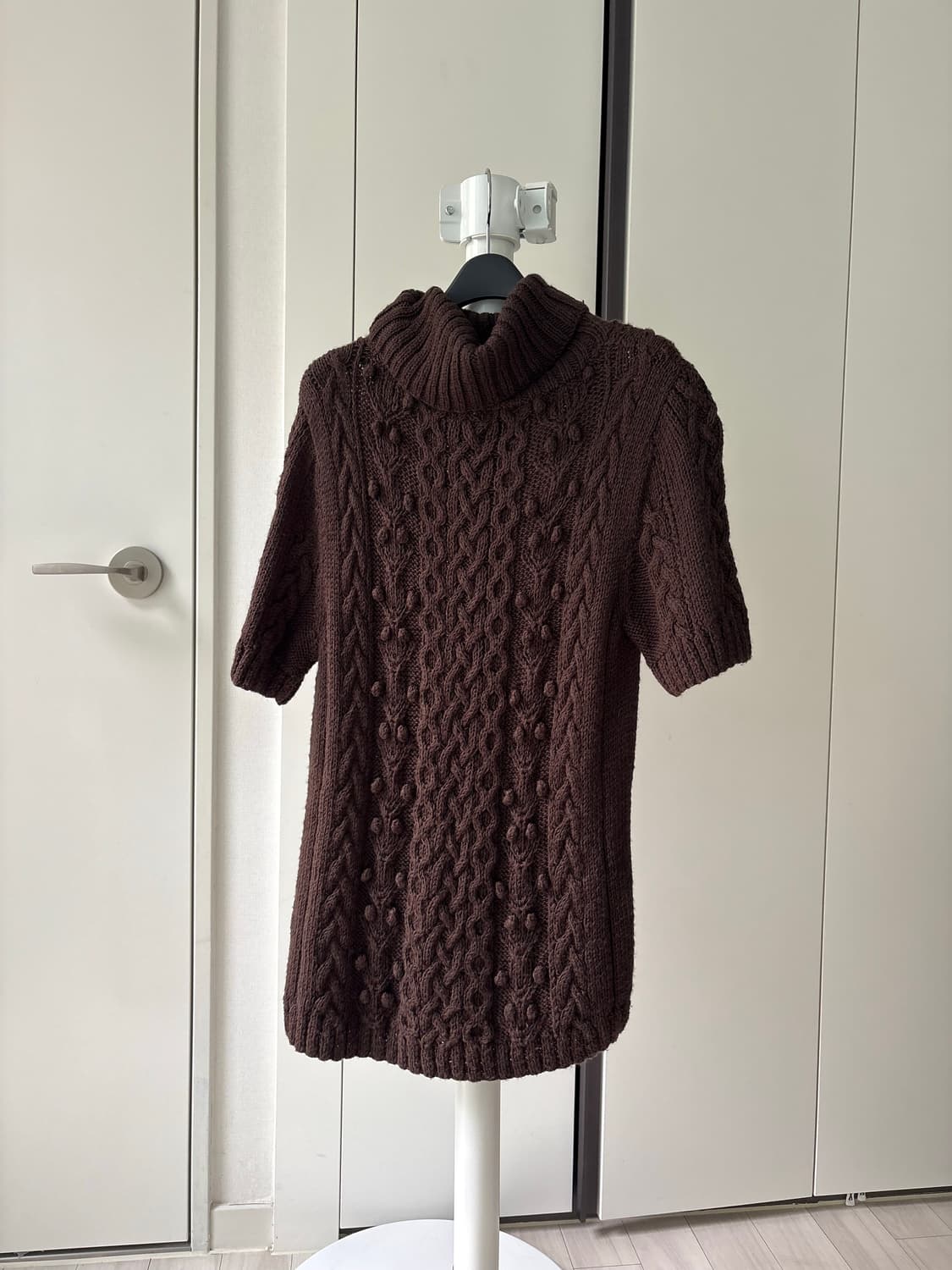 Popcorn Cable Turtleneck Knit 상품이미지1