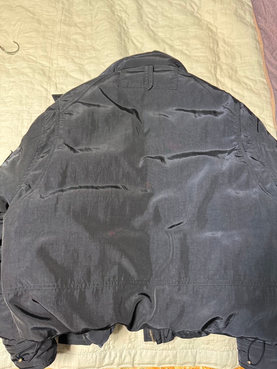 솔리드옴므 125숏패딩 네이비 상품이미지2