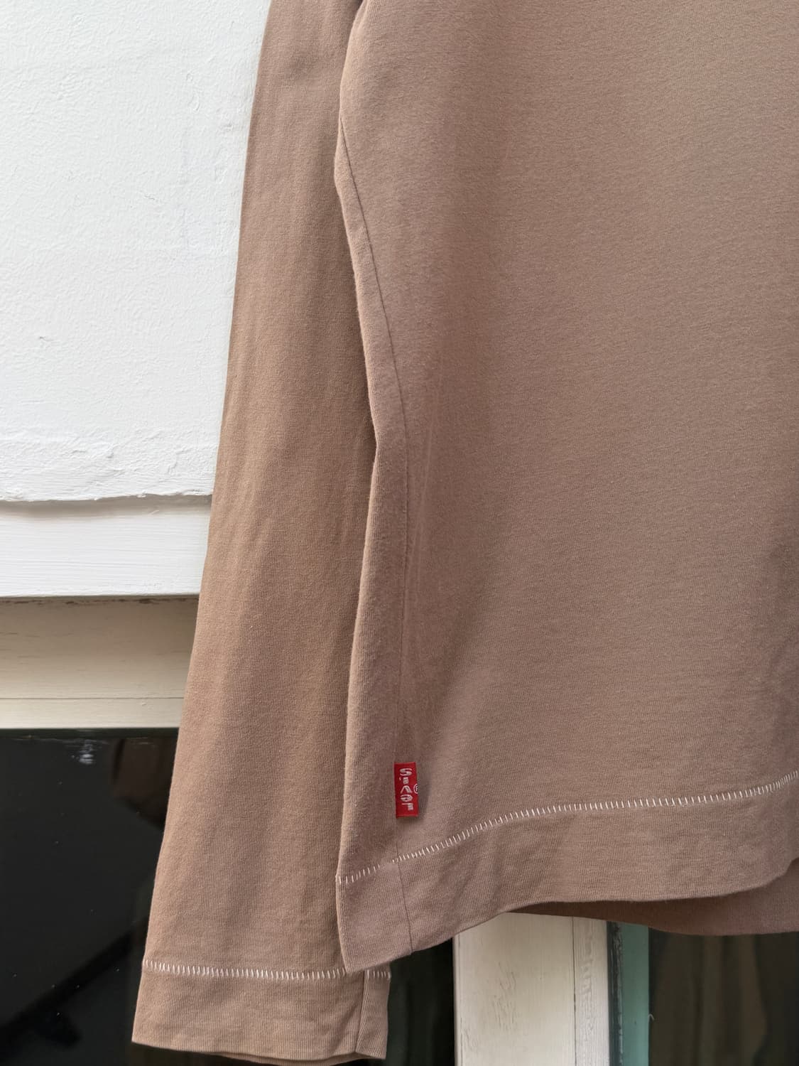 Levis type 1 리바이스 타입원 피그먼트 긴팔티 브라운 L 상품이미지4