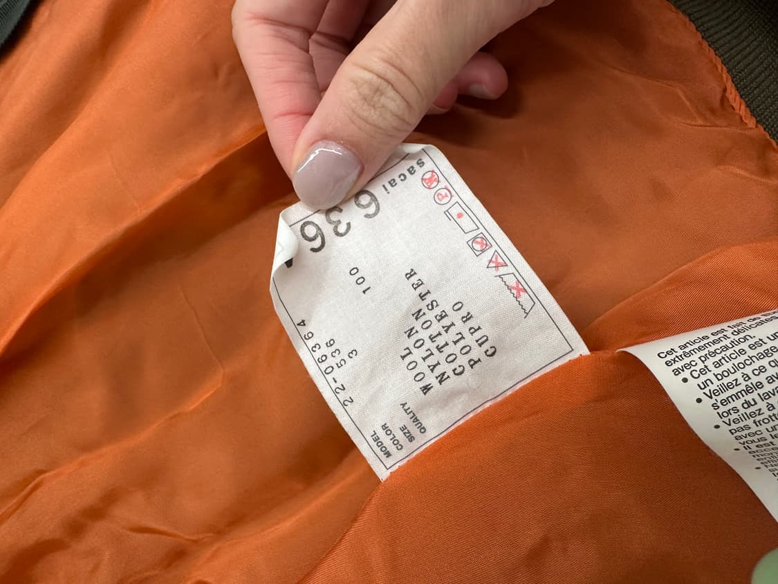 사카이 니트 봄버 자켓  상품이미지2