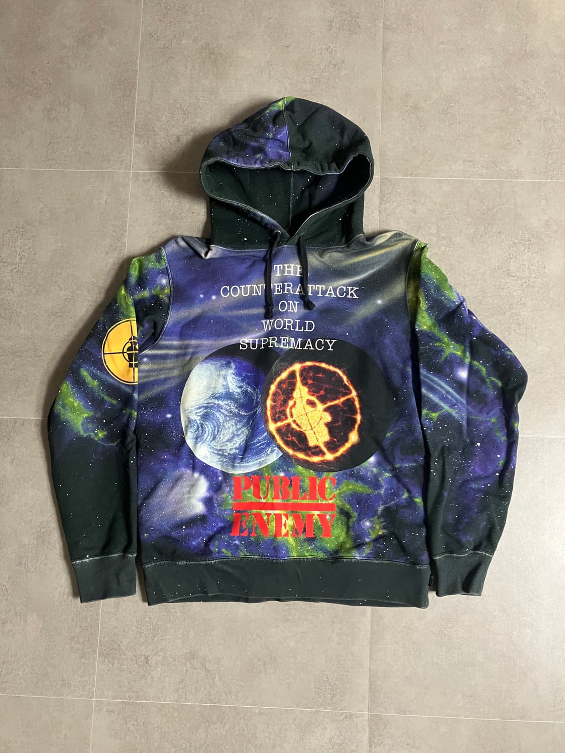 슈프림 언더커버 퍼블릭에너미 후드 상품이미지1