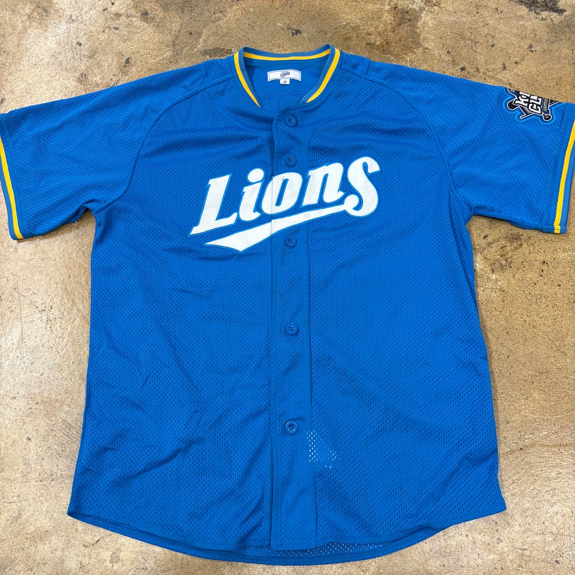 [정품/13] 삼성라이온즈 어린이 야구 유니폼 블루 b18 상품이미지2