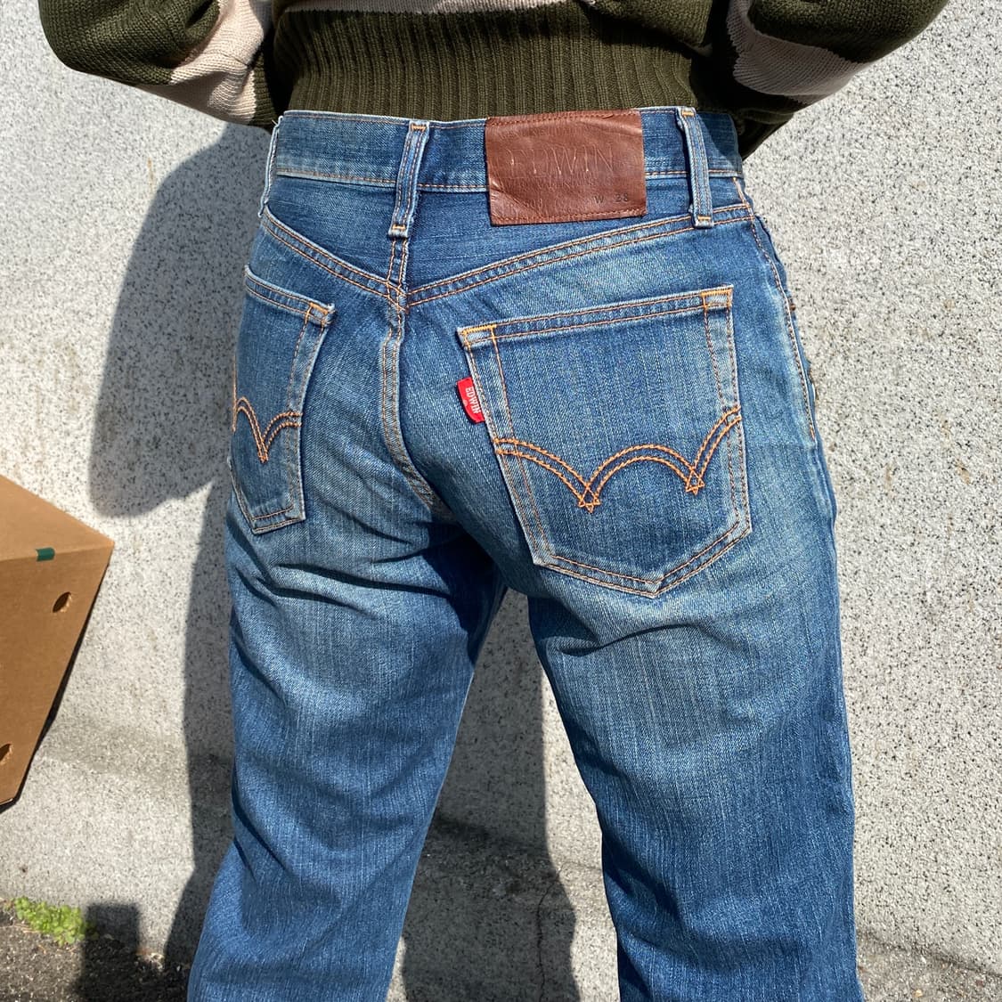 에드윈(EDWIN) 503 블루 셀비지 데님 상품이미지3