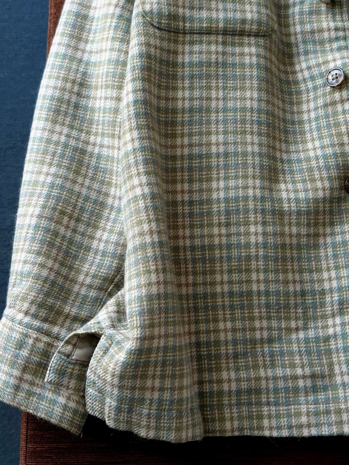 Inner padded woven check work shirket 상품이미지9