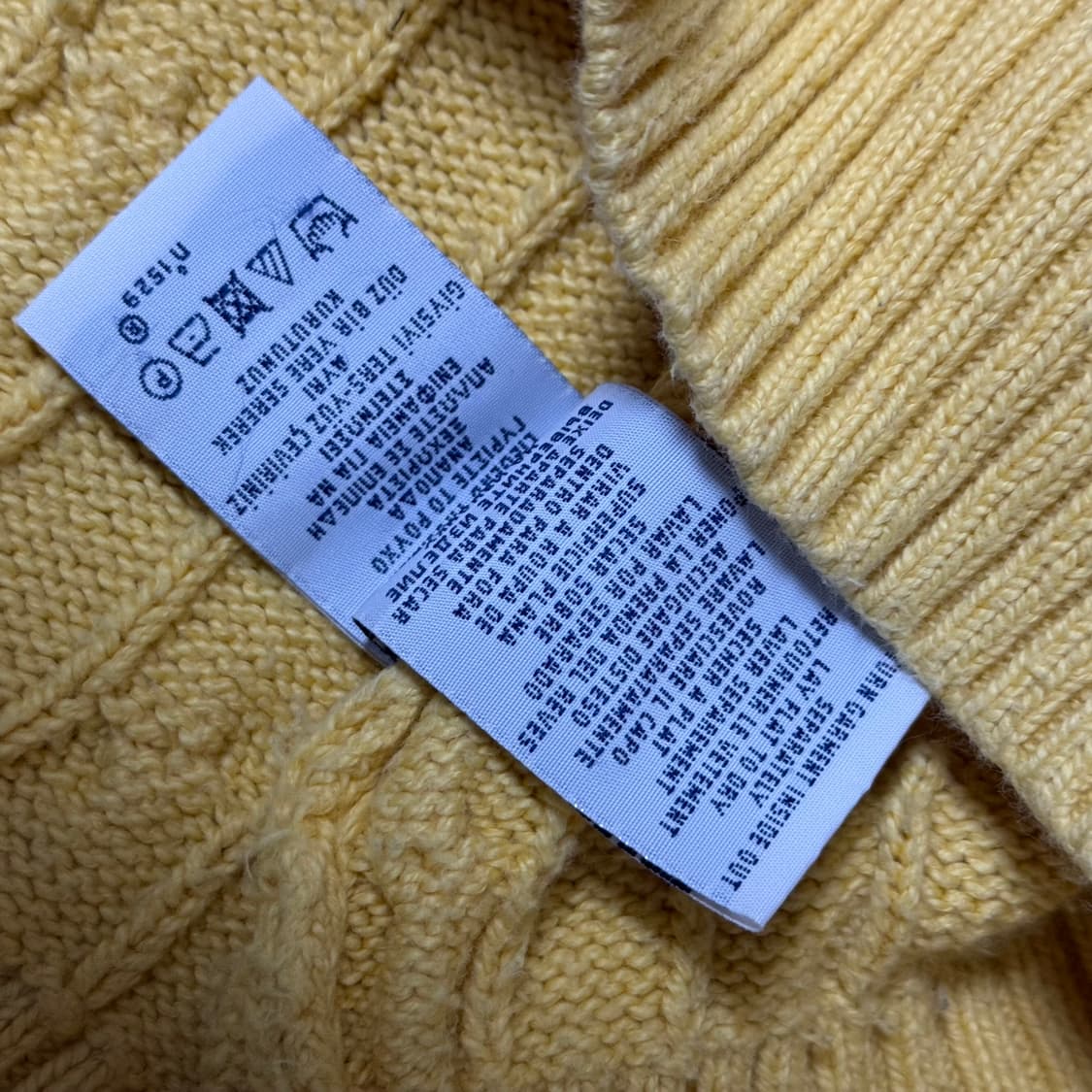 폴로 랄프로렌 꽈배기 니트 L 상품이미지6