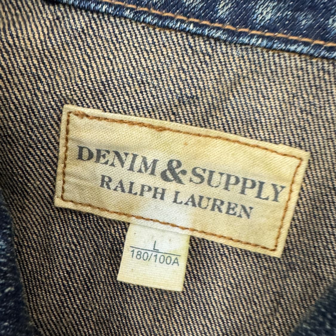 L 폴로 랄프로렌 데님앤서플라이 유니언잭 데님 자켓  상품이미지6