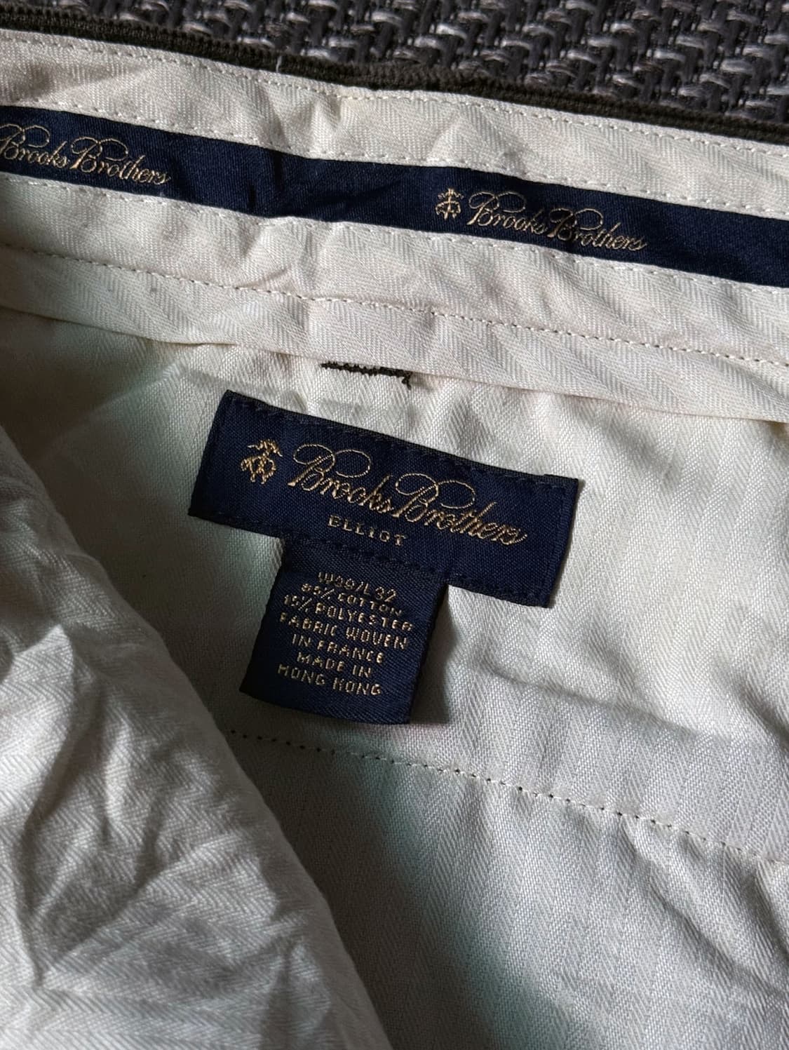 (38) 90s 브룩스 브라더스 엘리엇 투턱 코듀로이 팬츠 상품이미지4