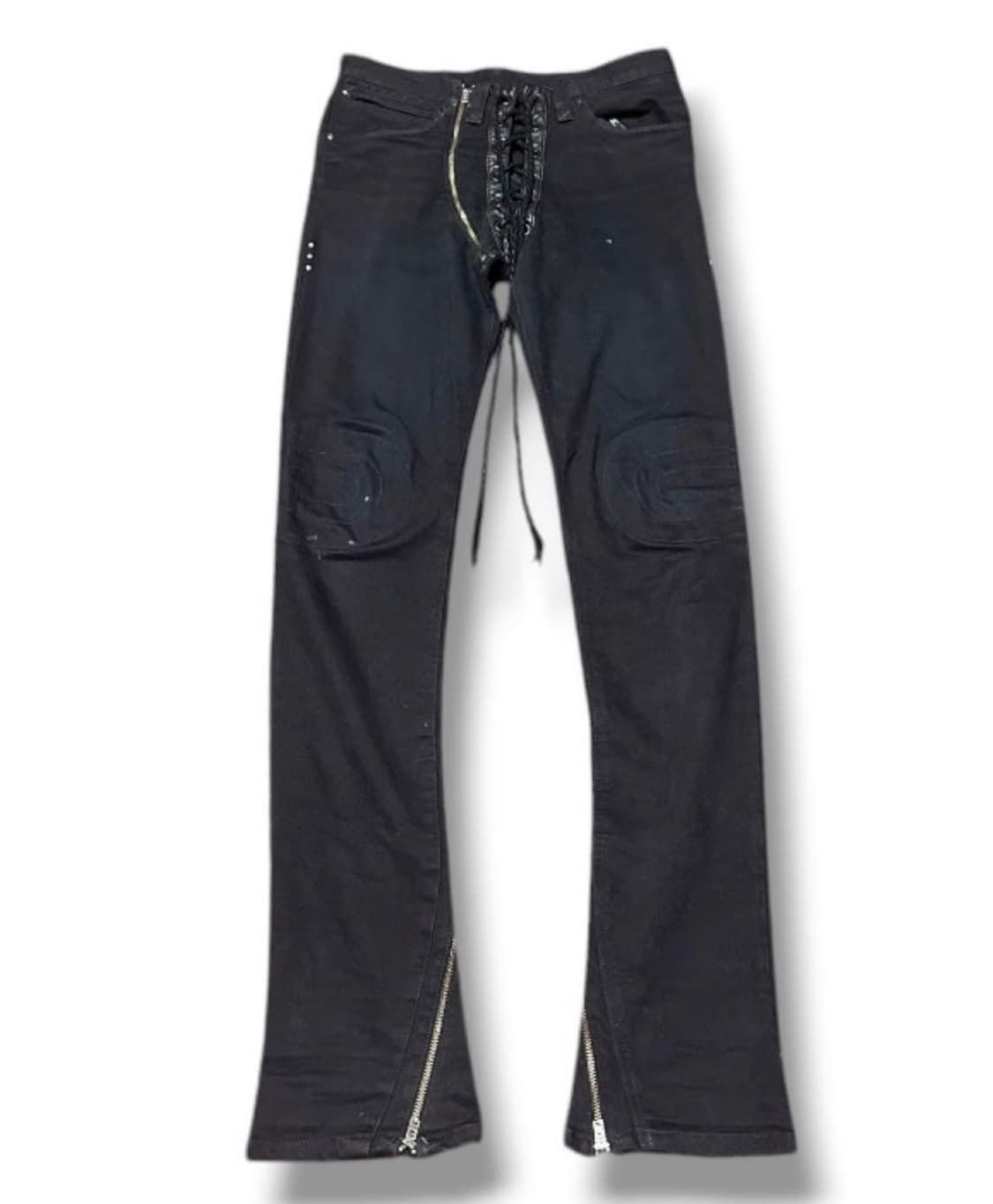 If six was nine lace up jeans 상품이미지1