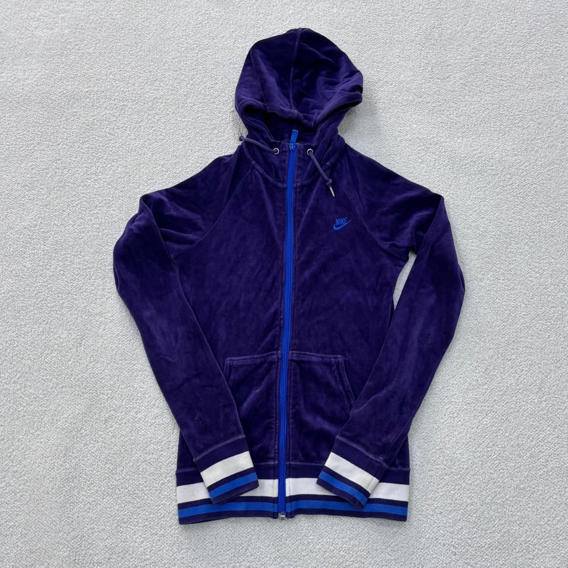 S 나이키 벨벳 후드 집업 0309E 상품이미지1