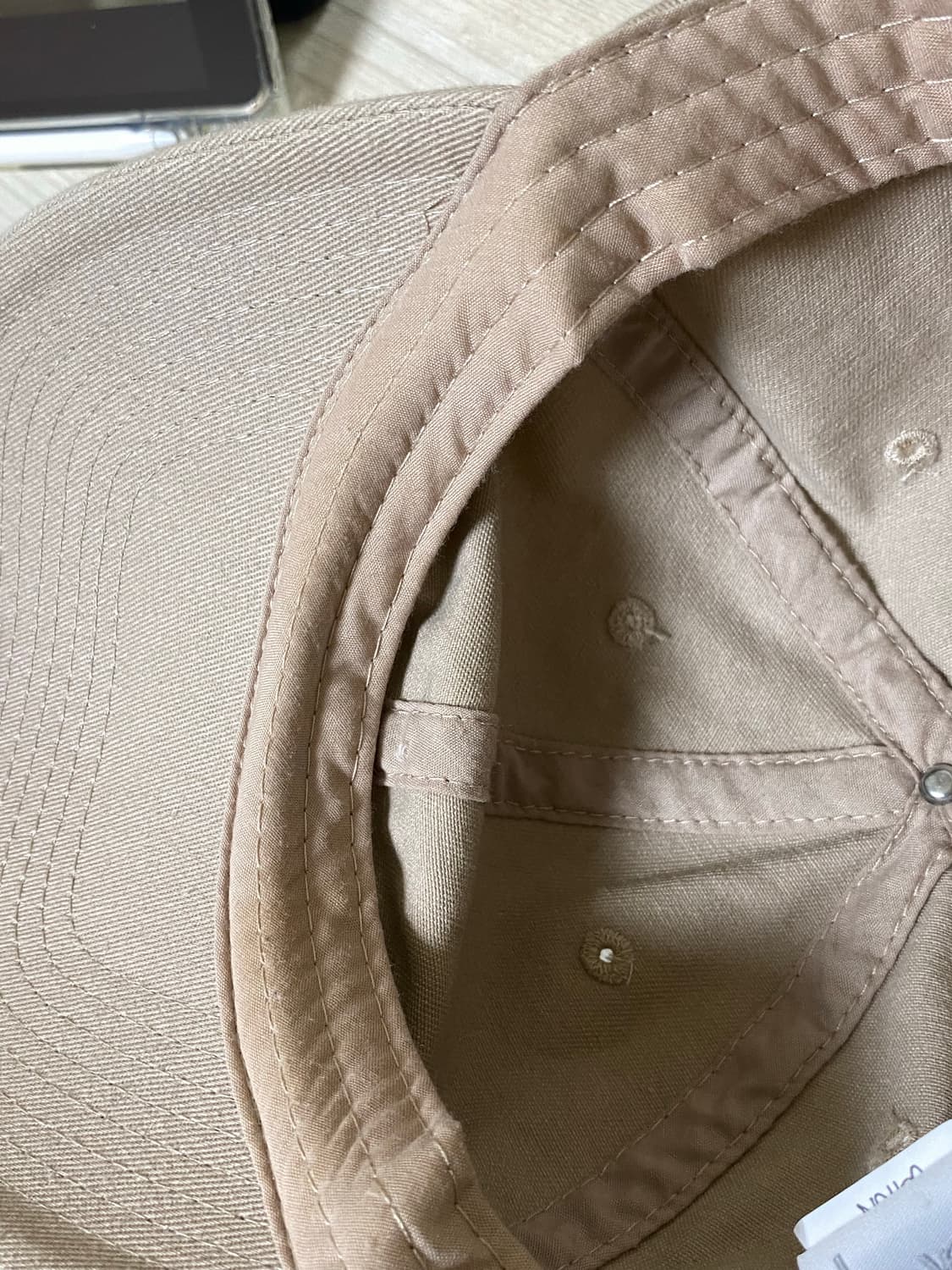 스투시 베이지 볼캡 모자  상품이미지3