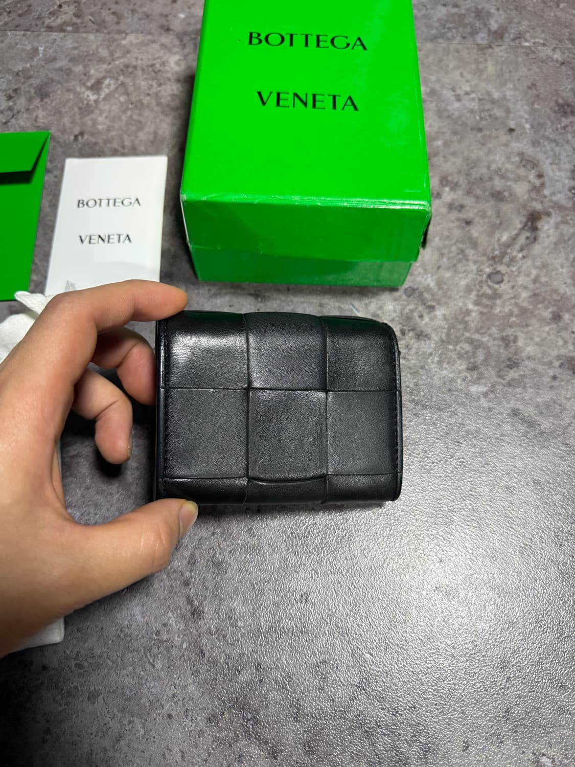 보테가베네타 반지갑 풀박스 상품이미지3