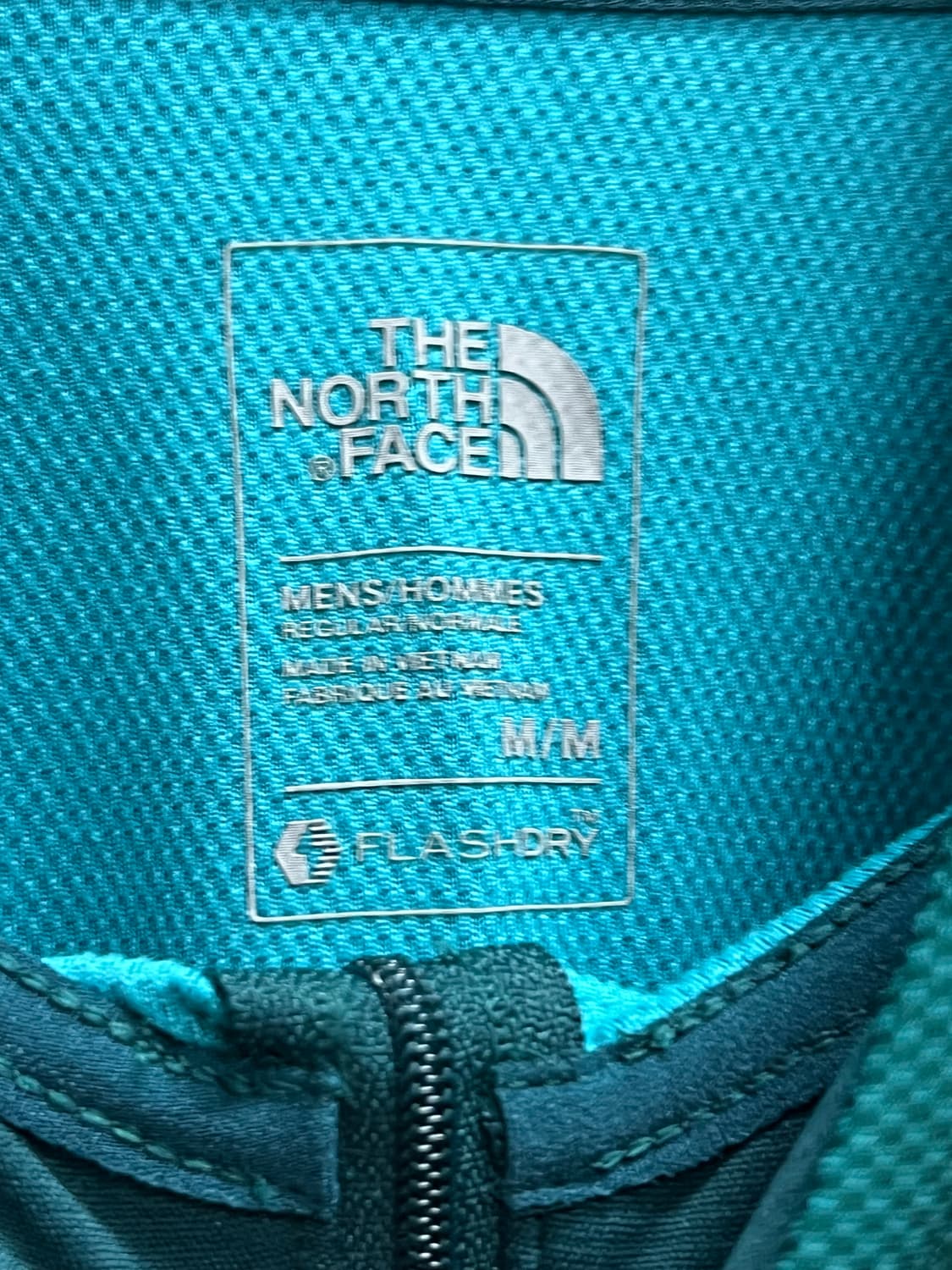 노스페이스 반집업 기능성 긴팔 티 그린 상품이미지4