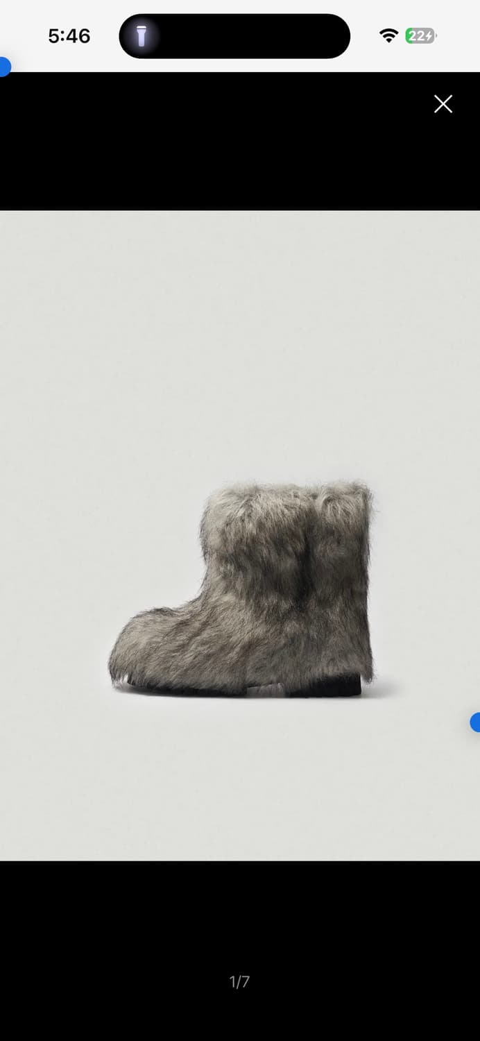 퍼 부츠 240 상품이미지1